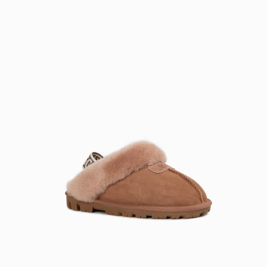OZWEAR UGG Kids Coquette Slipper (Elastic Backstrap)