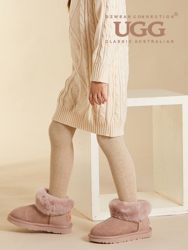 OZWEAR UGG Kids Classic Fluff Mini Boots