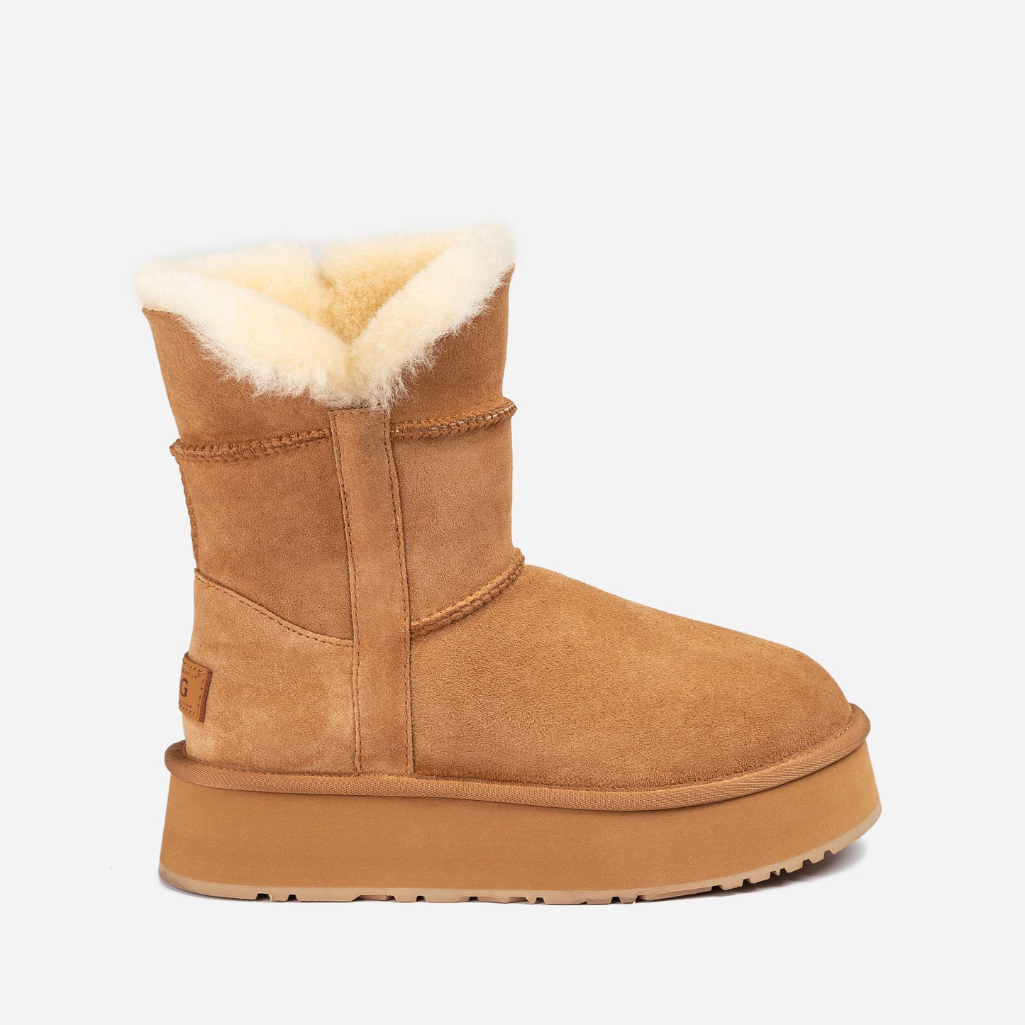 OZWEAR UGG Classic Platform Buckle Mini Boots OB890