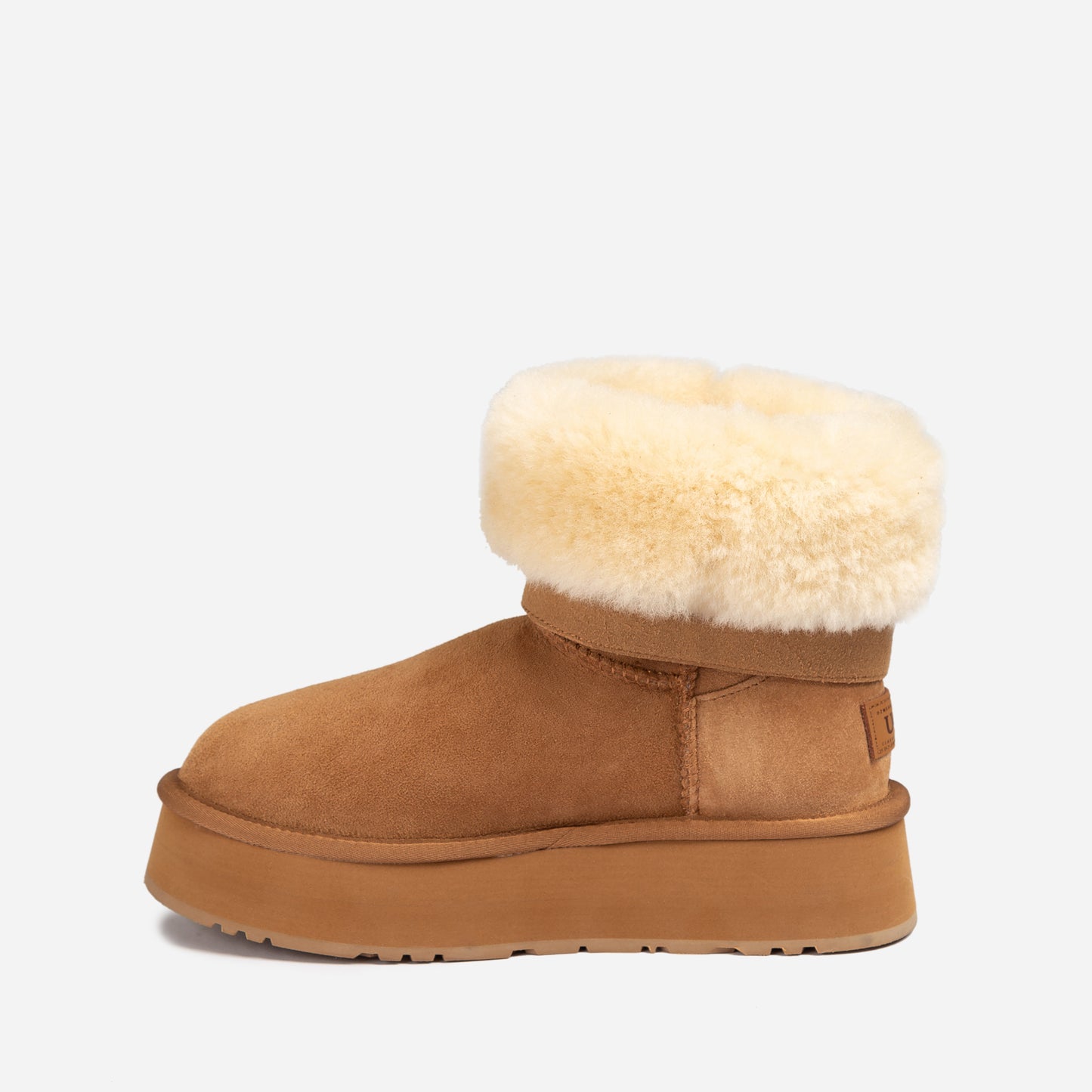 OZWEAR UGG Classic Platform Buckle Mini Boots OB890