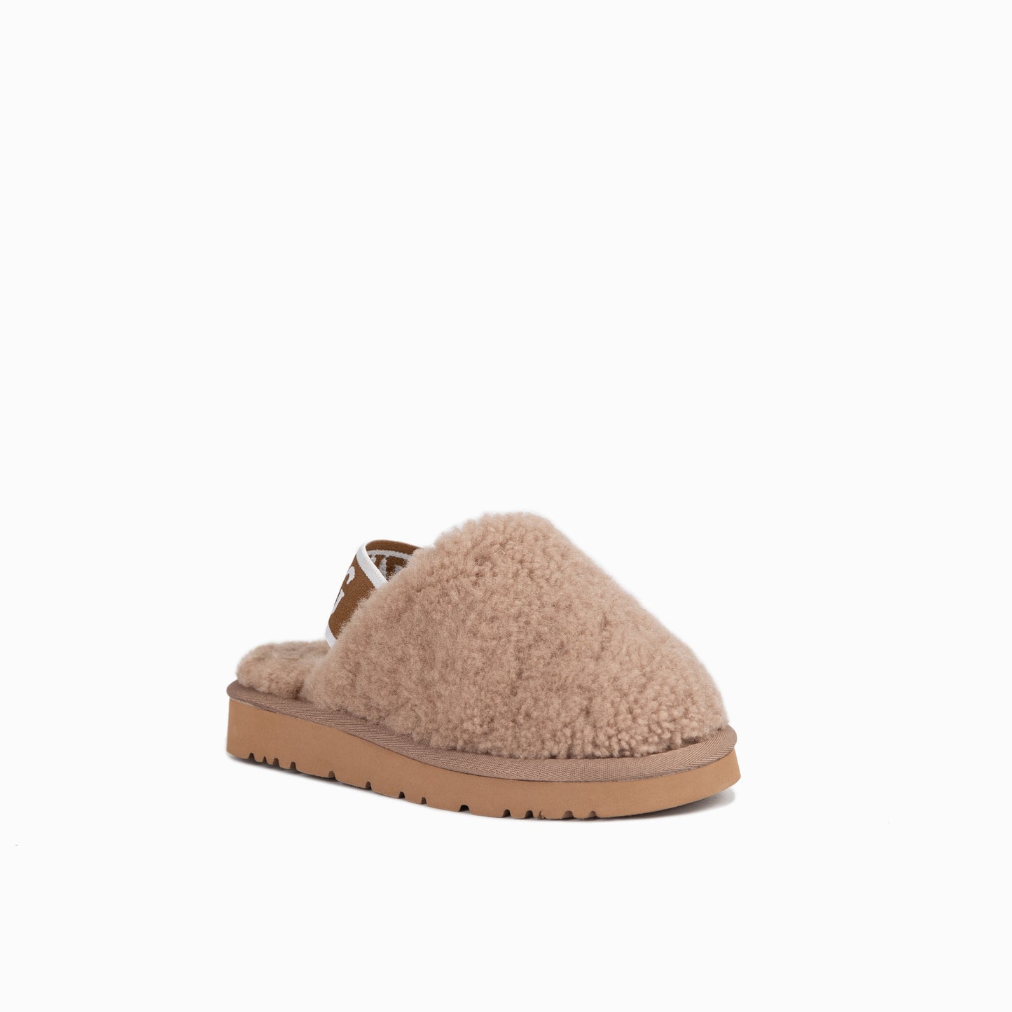 OZWEAR UGG Kids Riana Fluff Slide (Elastic Backstrap)