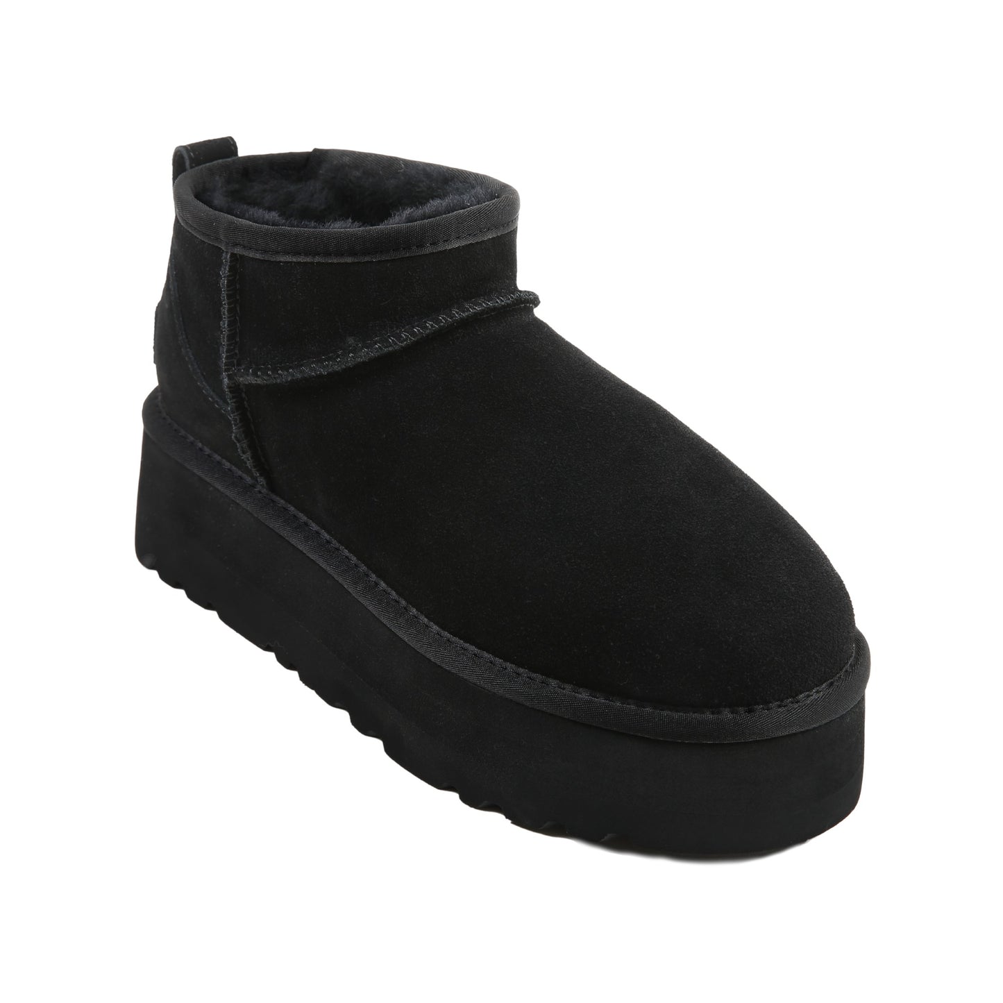 OZLANA CLASSIC ULTRA MINI SUEDE PLATFORM BOOTS OZ00005