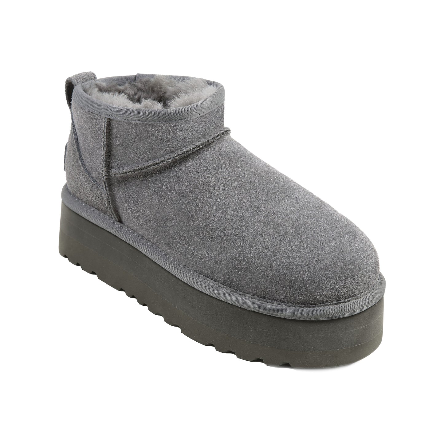 OZLANA CLASSIC ULTRA MINI SUEDE PLATFORM BOOTS OZ00005