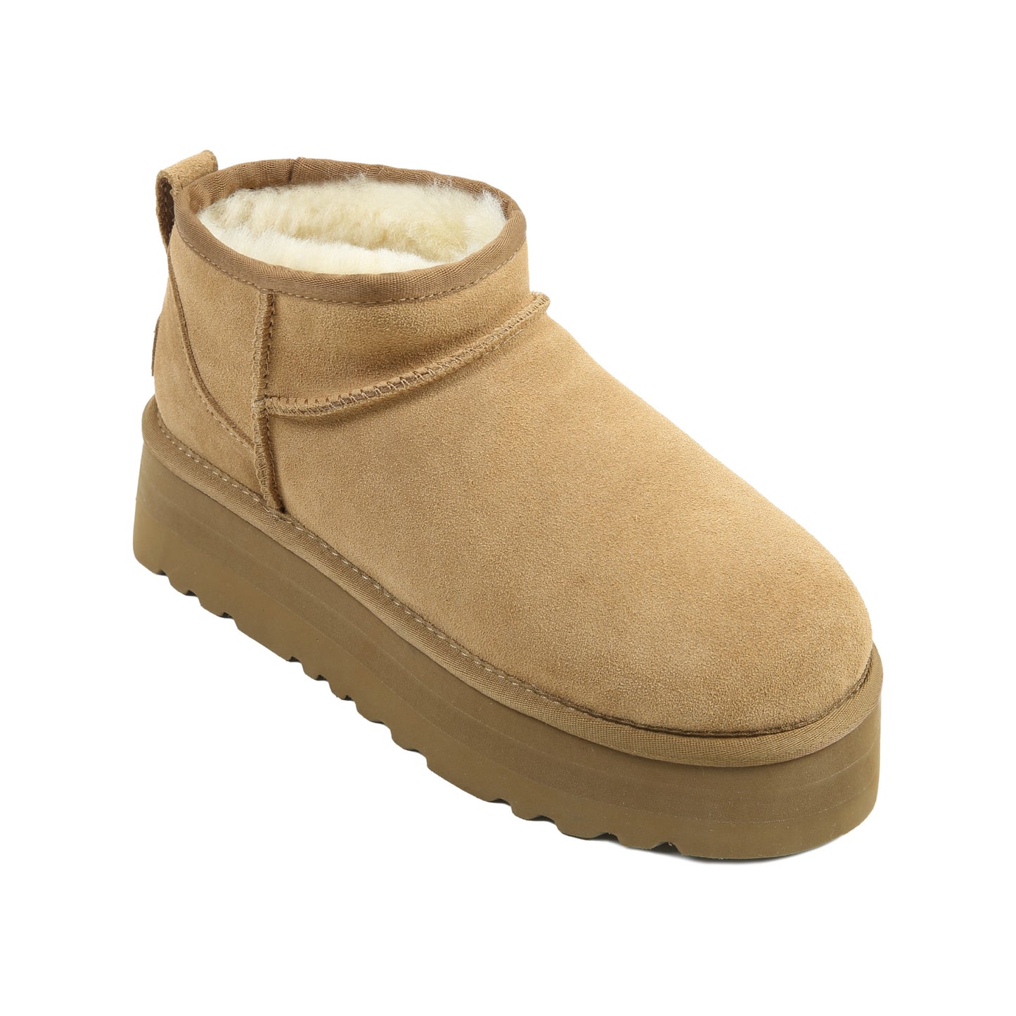 OZLANA CLASSIC ULTRA MINI SUEDE PLATFORM BOOTS OZ00005