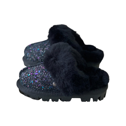 DKUGG GLITTER UGG SLIPPER FOR KIDS DB057