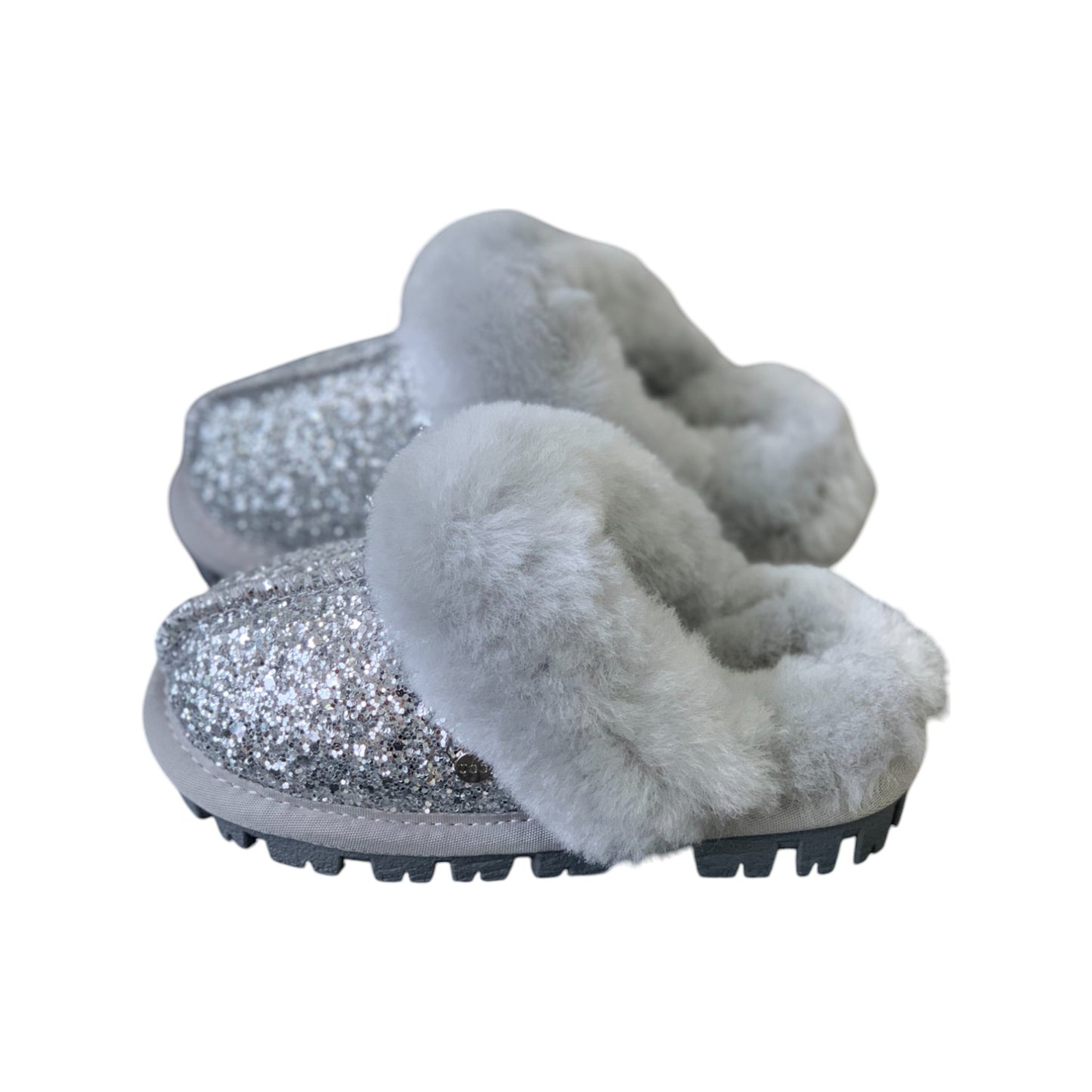 DKUGG GLITTER UGG SLIPPER FOR KIDS DB057