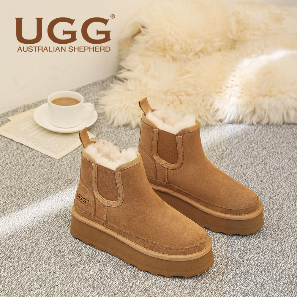 EVERUGG AS3047 Chelsie Platform Boots