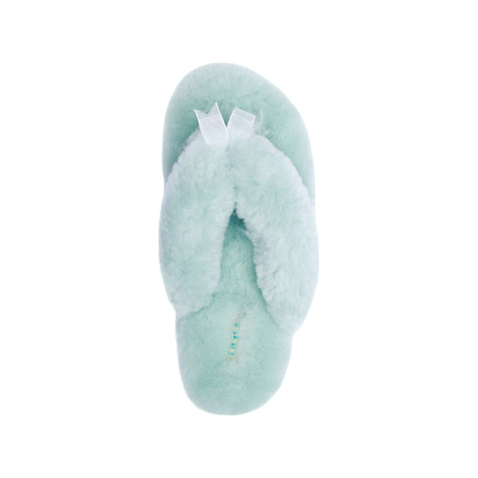 OZWEAR FLUFFY FLIP-FLOP SLIPPERS OB087