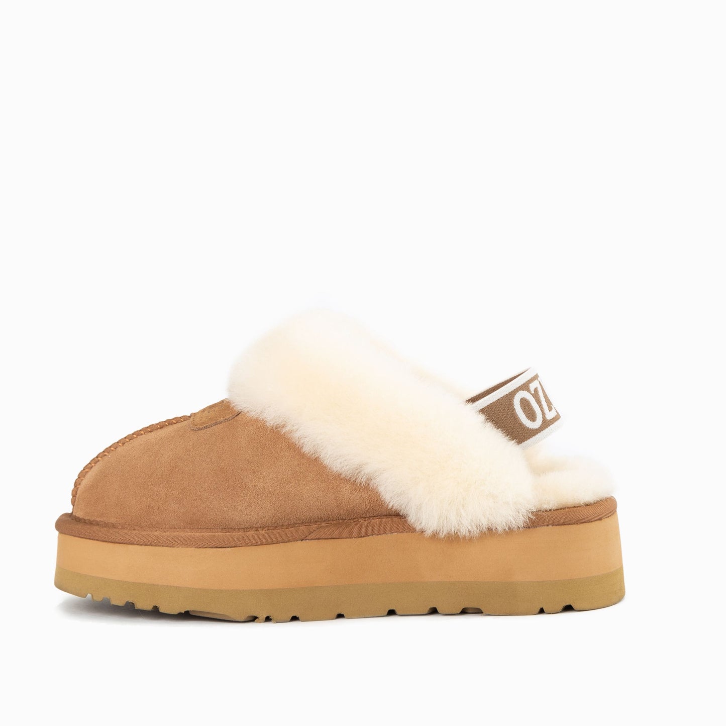 OZWEAR UGG Coquette Platform Slippers (Elastic Backstrap)