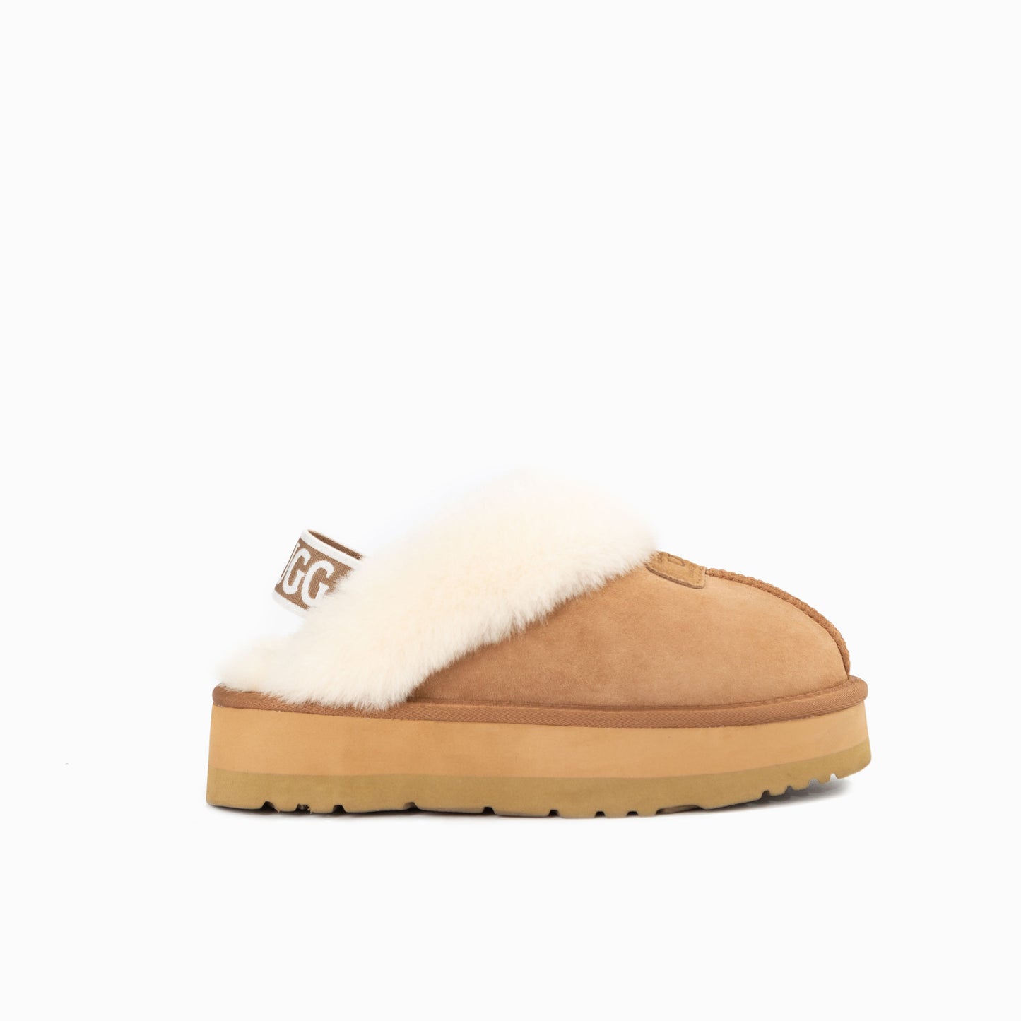 OZWEAR UGG Coquette Platform Slippers (Elastic Backstrap)