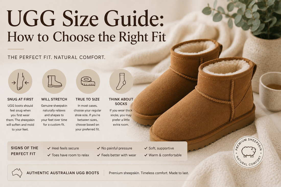 UGG Size Guide: How to Choose the Right Fit