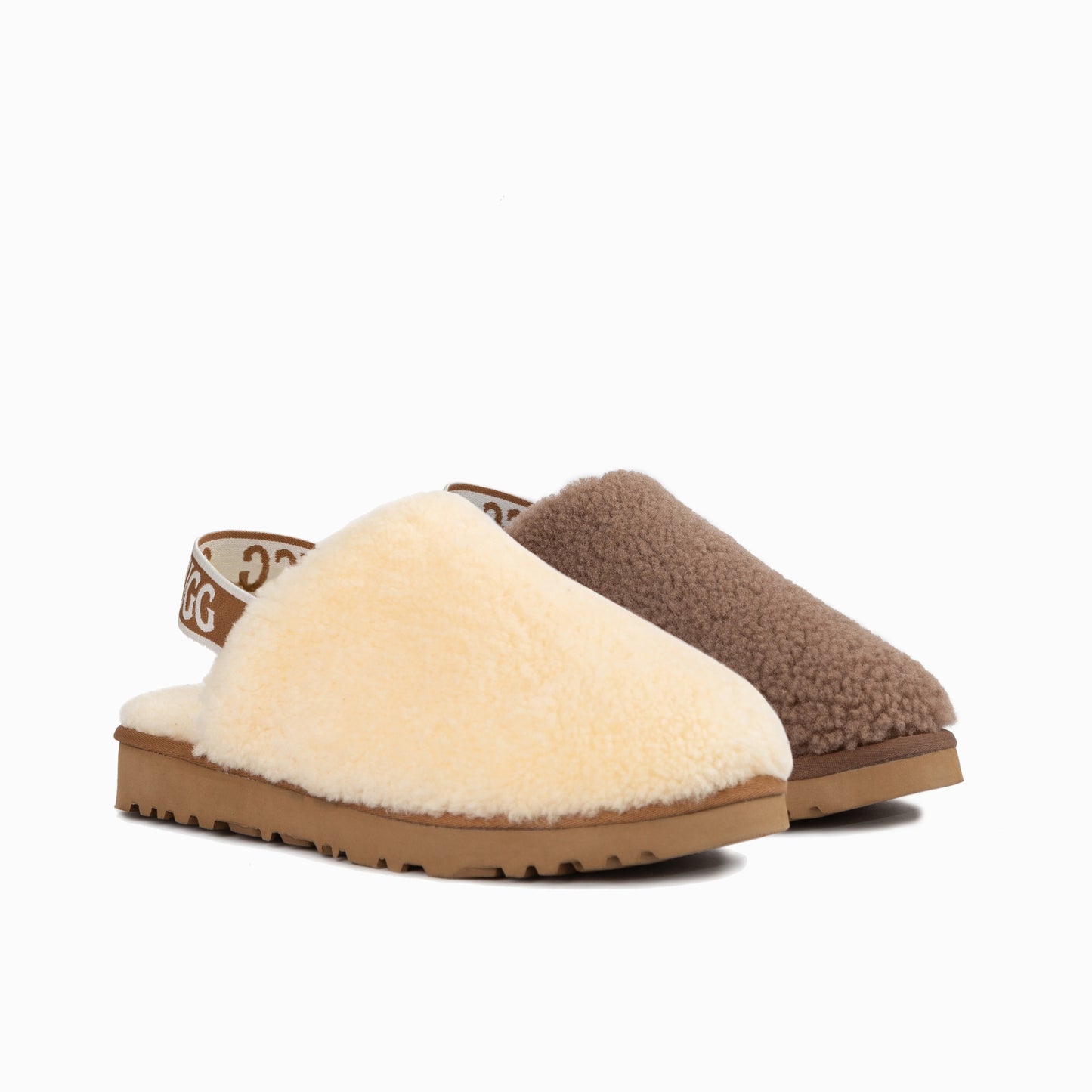 OZWEAR UGG Autumn Fluff Slide (Elastic Backstrap)