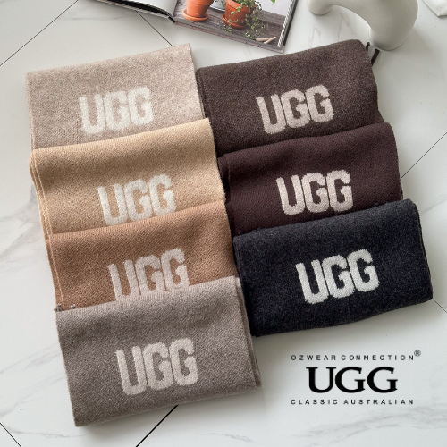 OZWEAR OZC006 Logo Cashmere/ Aus Wool Woven Scarf