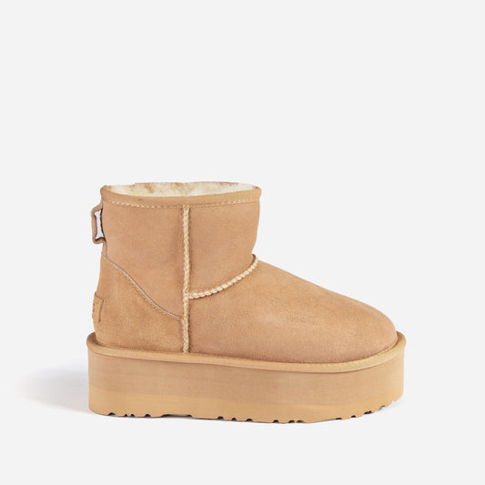 OZWEAR UGG Classic Platform Mini Boots (5cm)