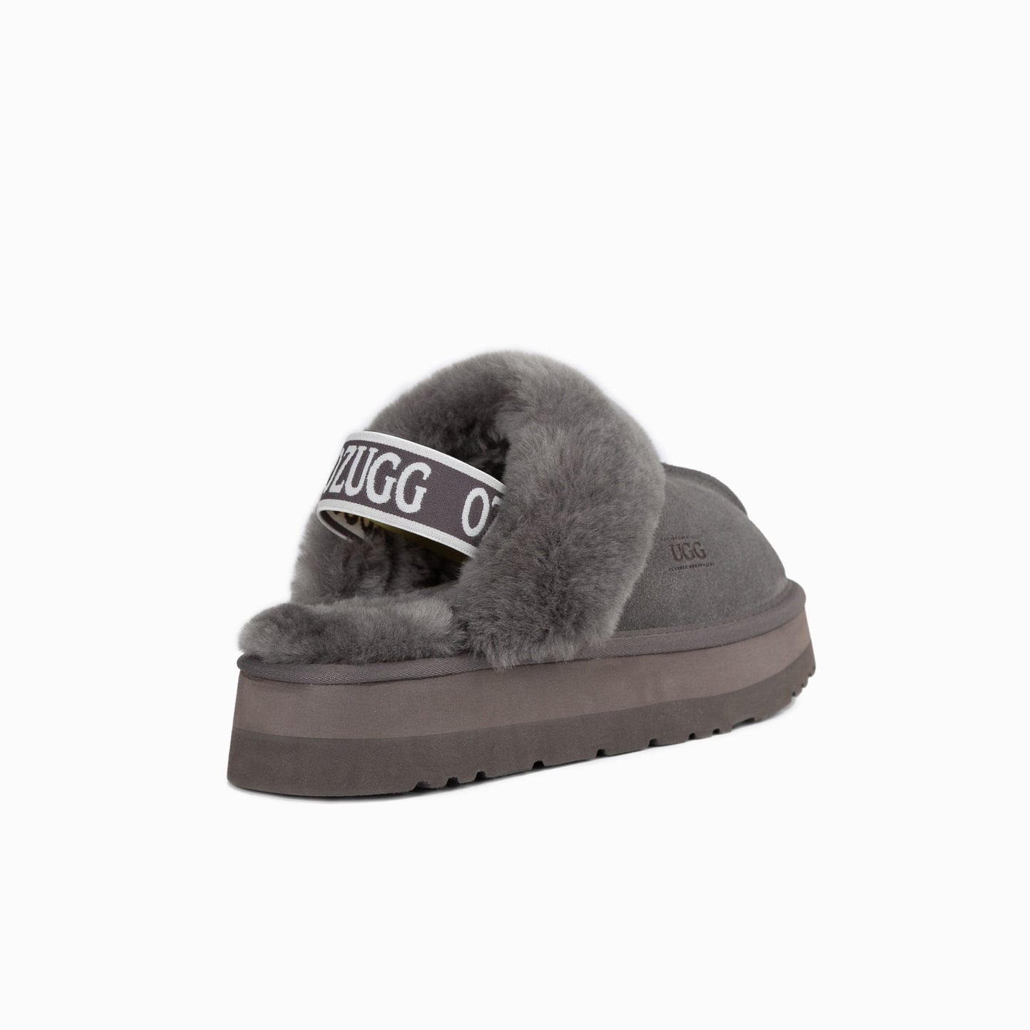 OZWEAR UGG Platform Slipper (Elastic Backstrap)