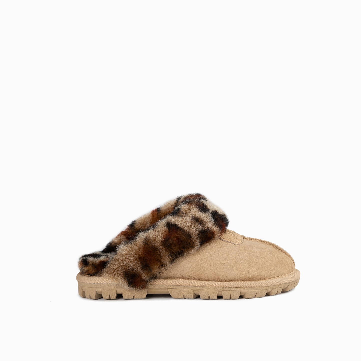 OZWEAR UGG Kids Coquette Slippers (Leopard Print)
