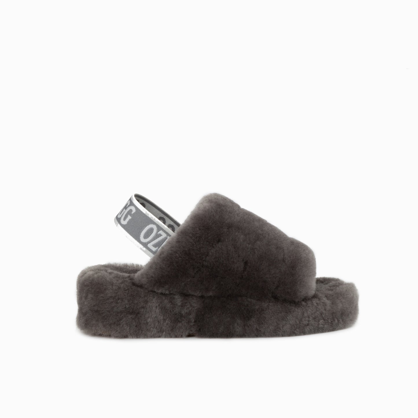 OZWEAR UGG Brooklyn Fluff Slide (Elastic Backstrap)