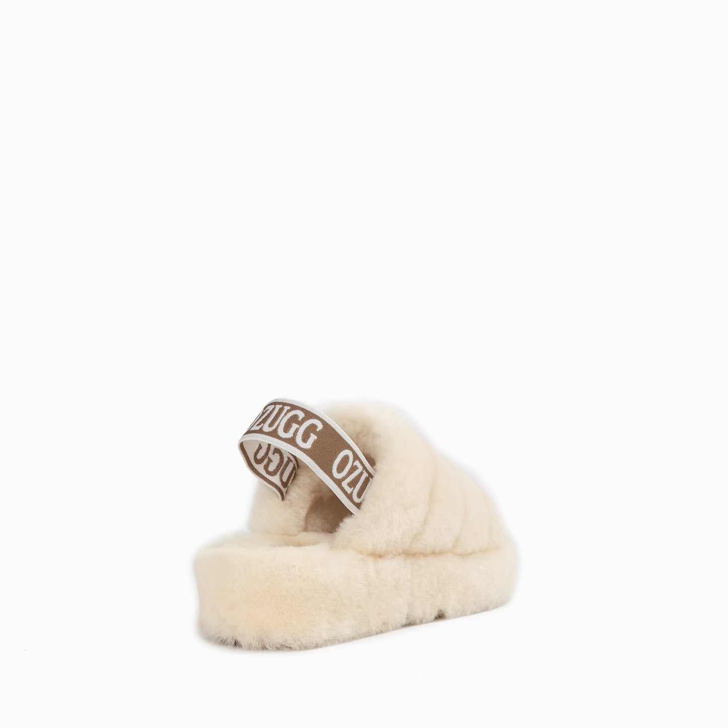 OZWEAR UGG Brooklyn Fluff Slide (Elastic Backstrap)