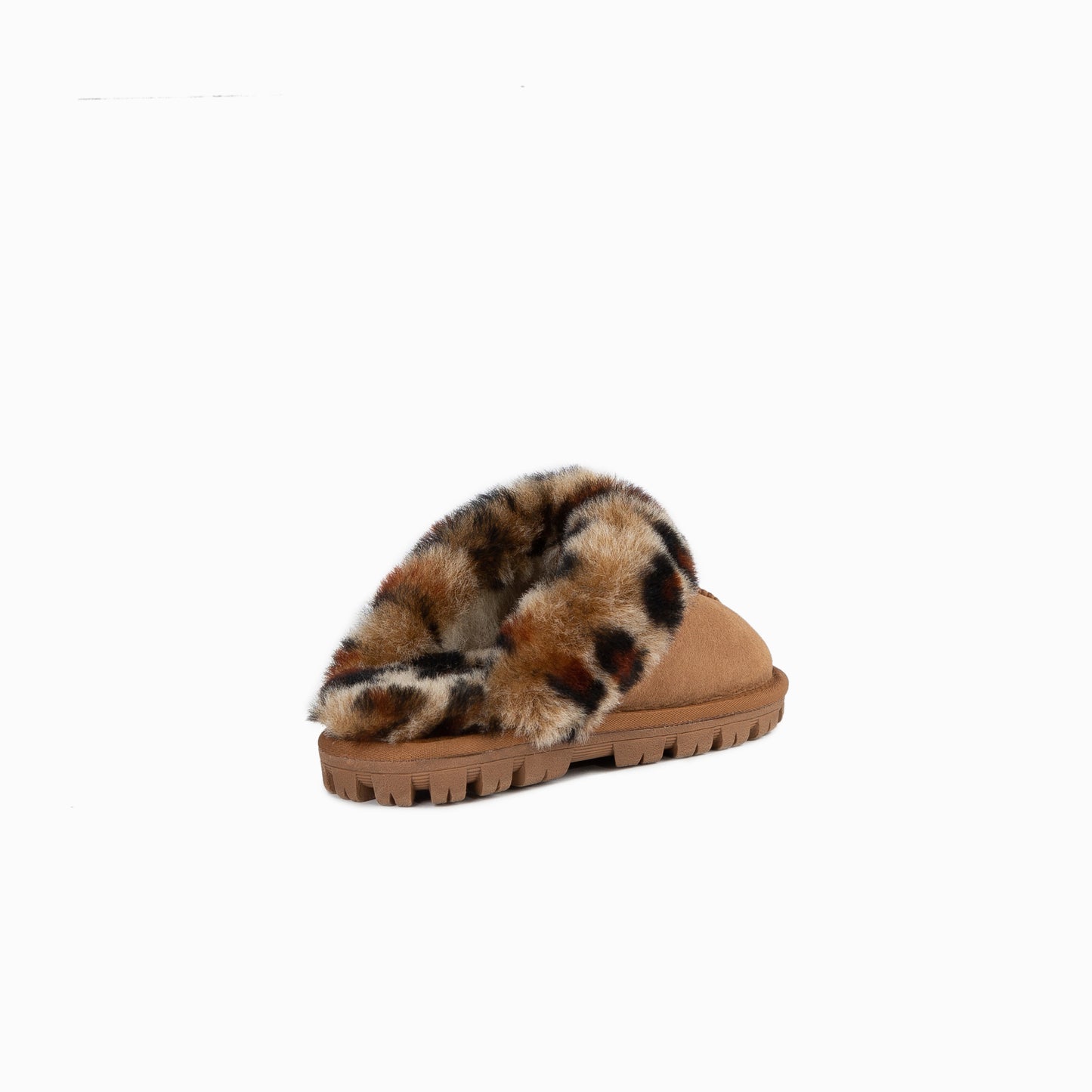 OZWEAR UGG Kids Coquette Slippers (Leopard Print)