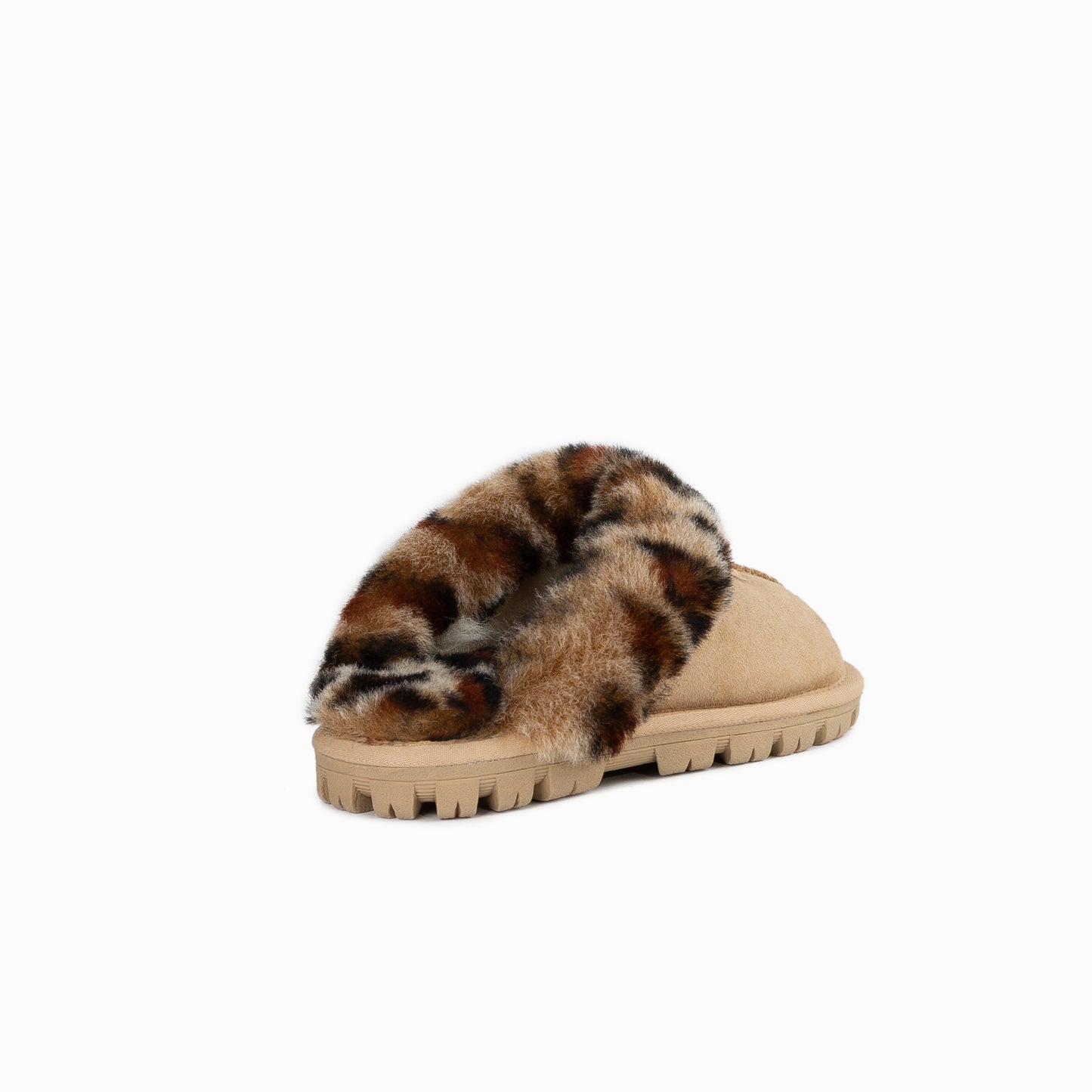 OZWEAR UGG Kids Coquette Slippers (Leopard Print)