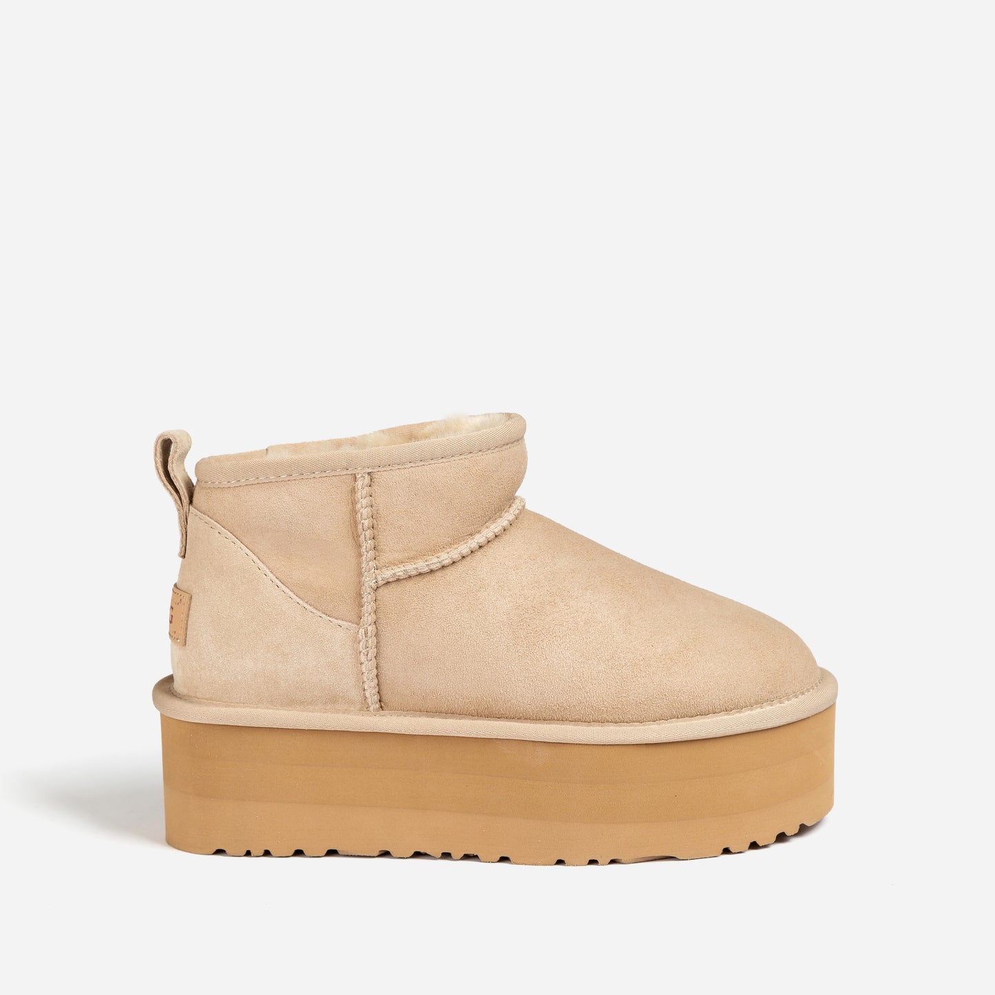 OZWEAR OB658PP Classic Platform Ultra Mini Boots