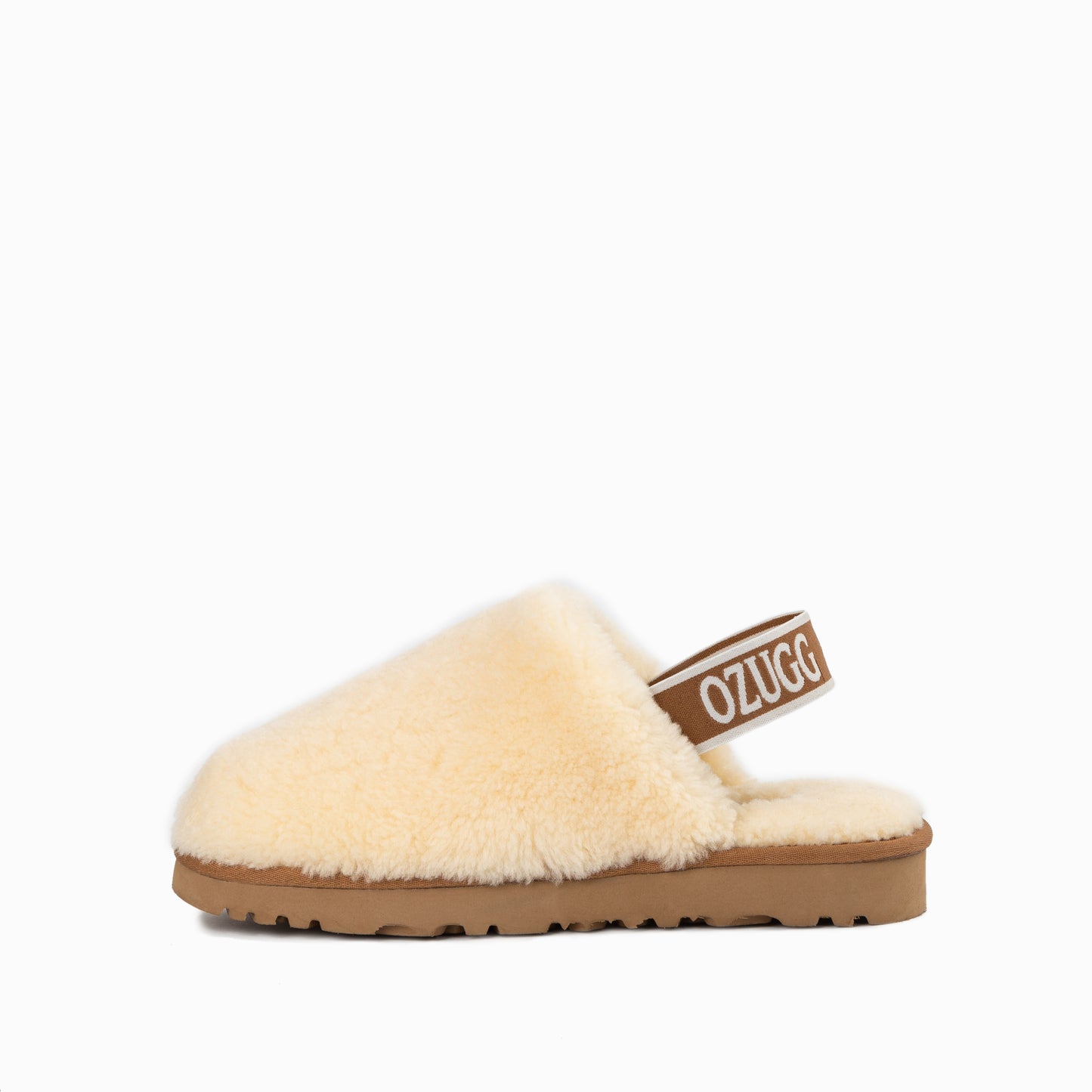 OZWEAR UGG Autumn Fluff Slide (Elastic Backstrap)