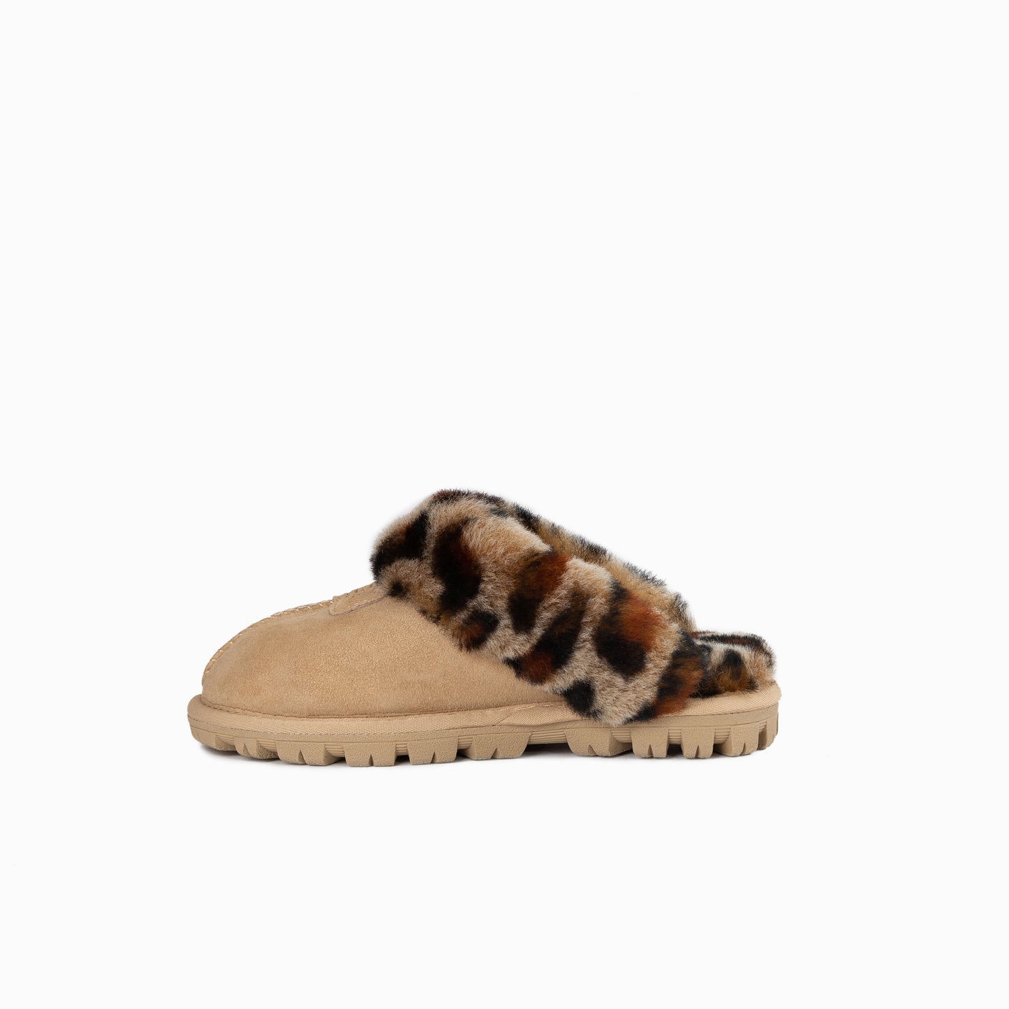 OZWEAR UGG Kids Coquette Slippers (Leopard Print)