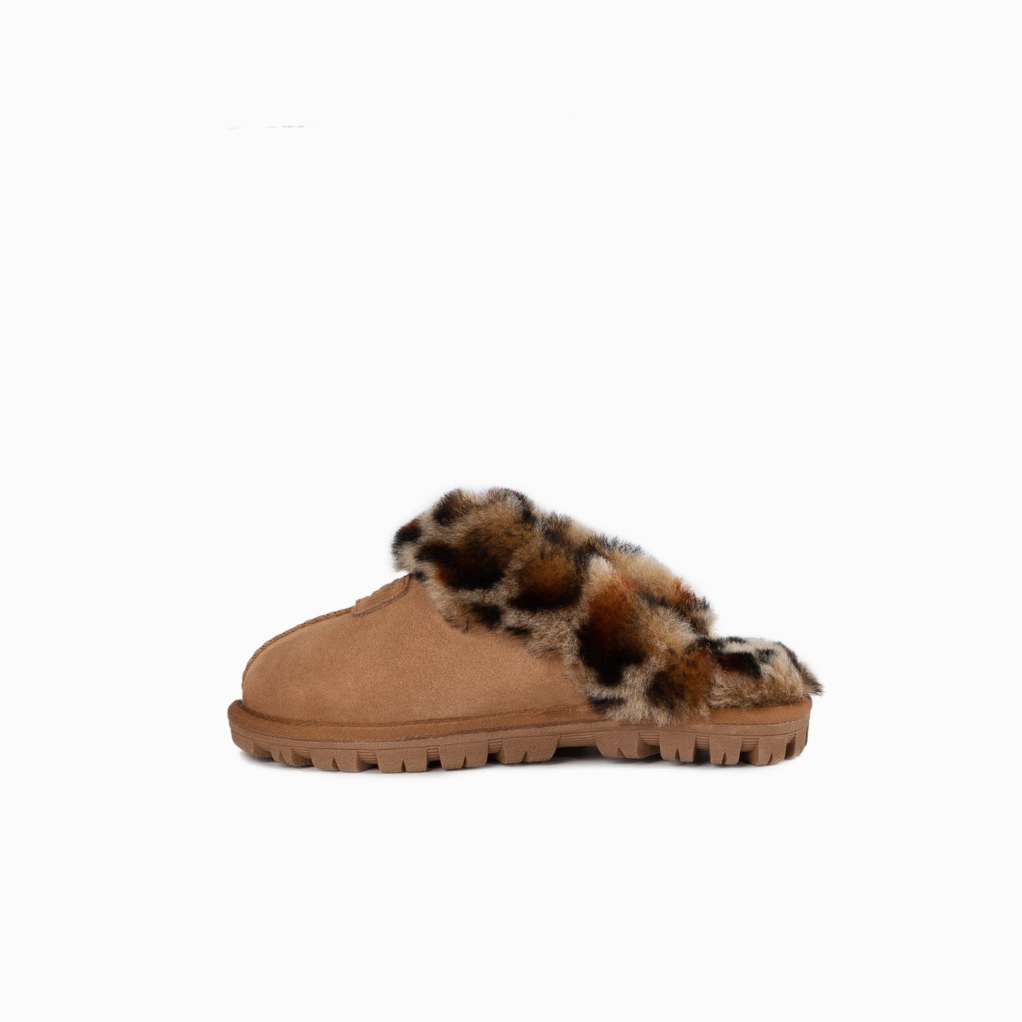 OZWEAR UGG Kids Coquette Slippers (Leopard Print)