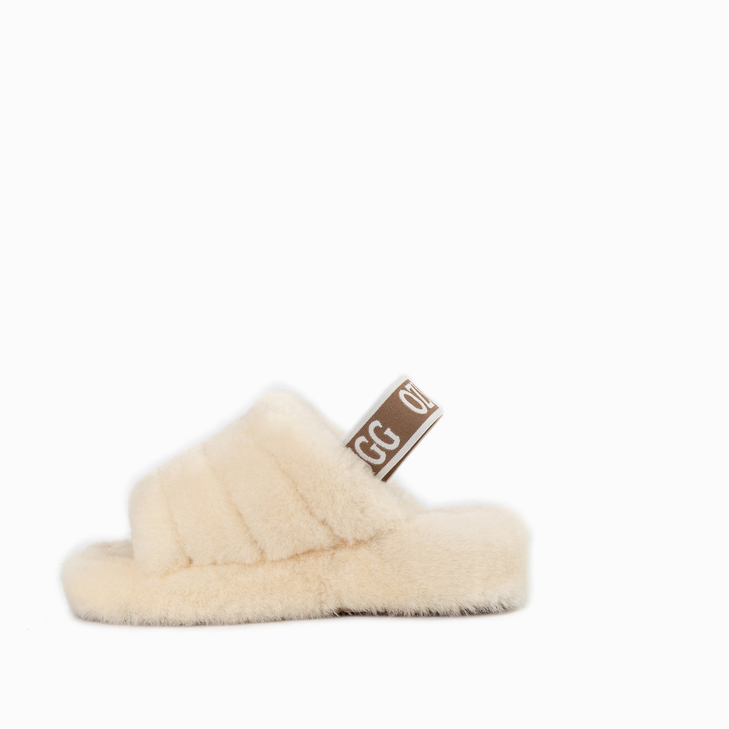 OZWEAR UGG Brooklyn Fluff Slide (Elastic Backstrap)