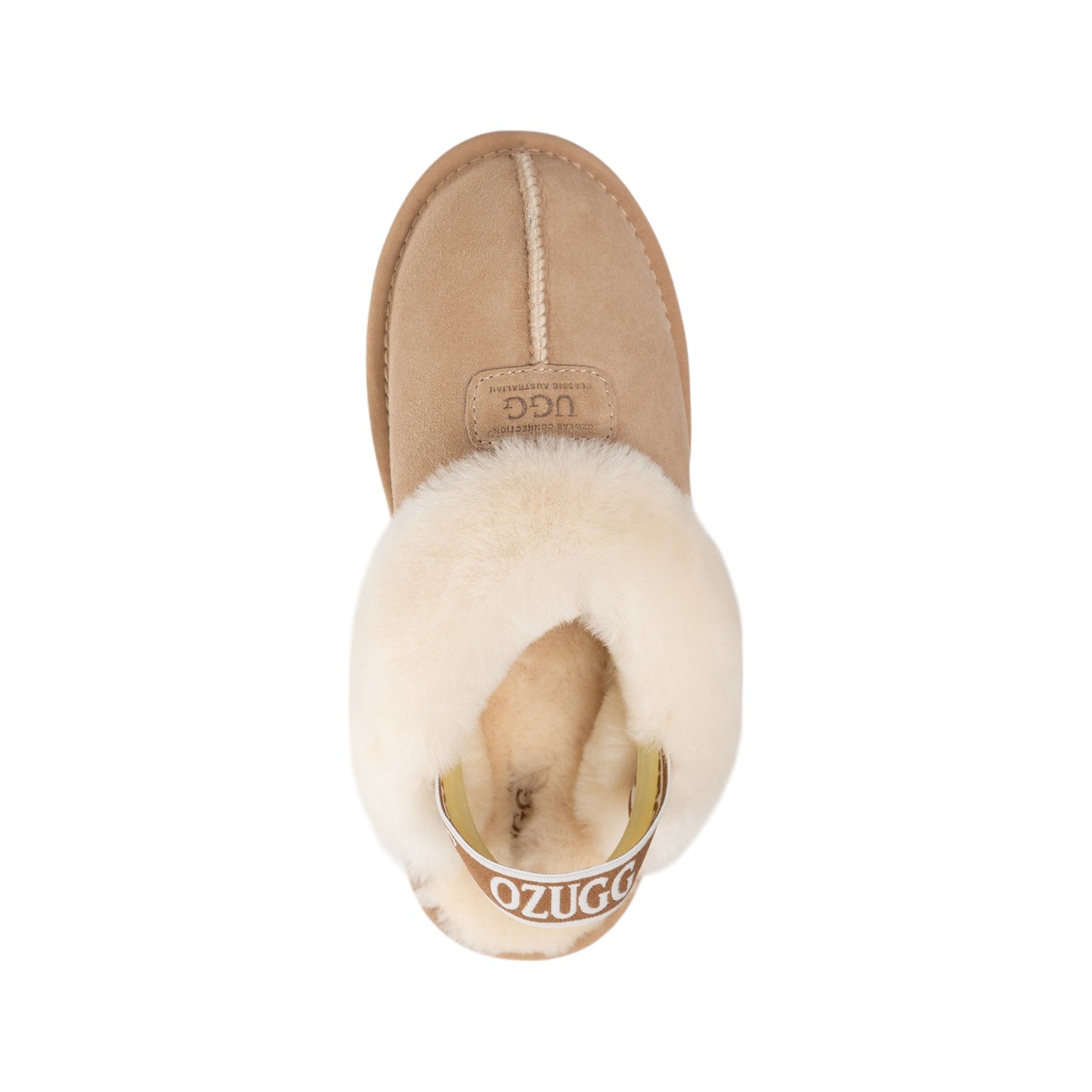 OZWEAR UGG COQUETTE SLIPPER WITH ELASTIC BACKSTRAP OB114EB