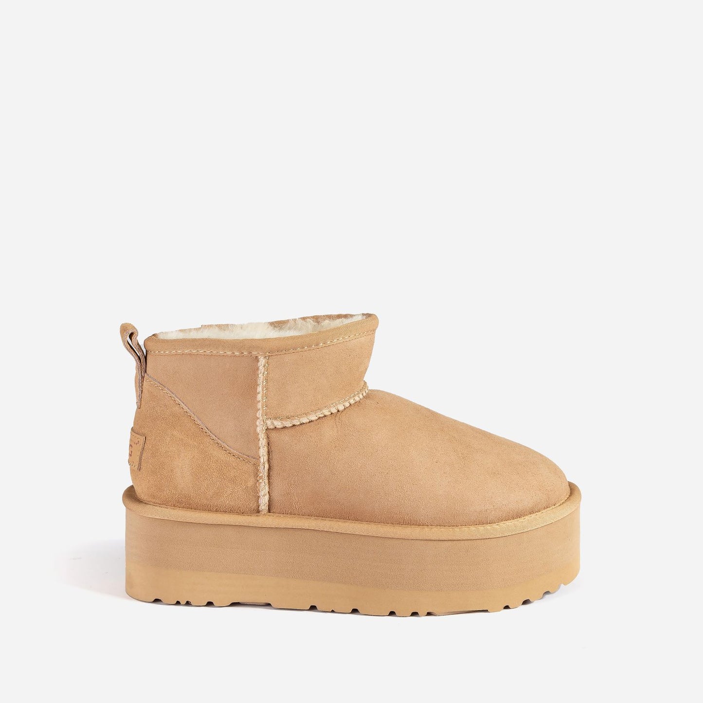 OZWEAR OB658PP Classic Platform Ultra Mini Boots