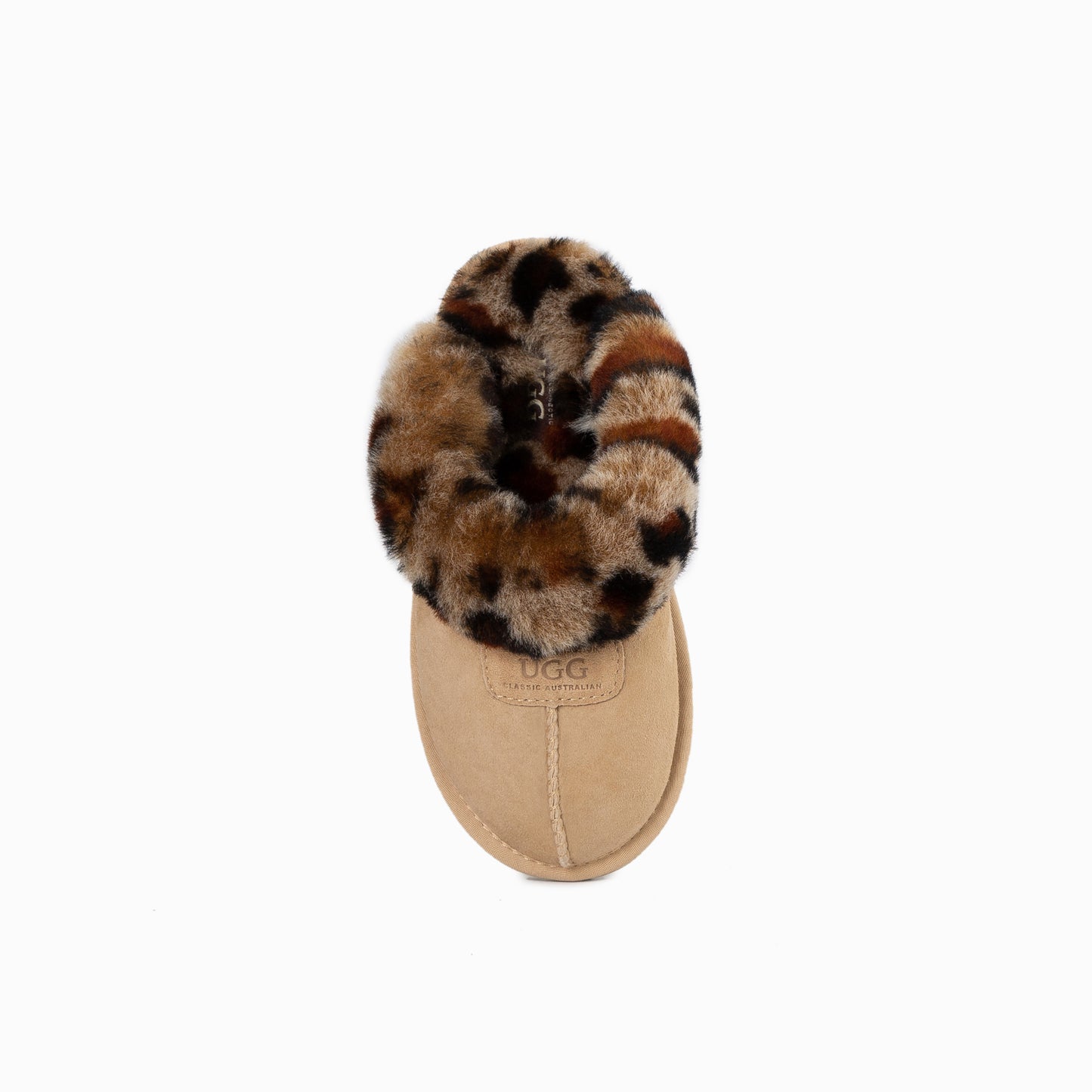 OZWEAR UGG Kids Coquette Slippers (Leopard Print)