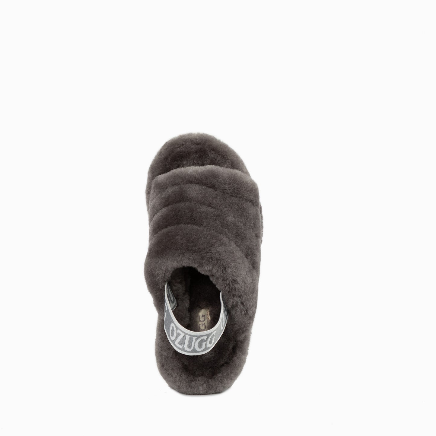 OZWEAR UGG Brooklyn Fluff Slide (Elastic Backstrap)