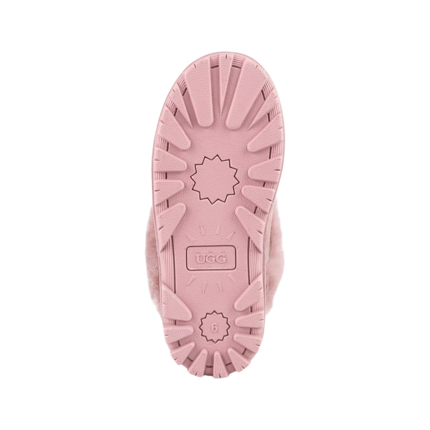 OZWEAR UGG COQUETTE SLIPPER WITH ELASTIC BACKSTRAP OB114EB