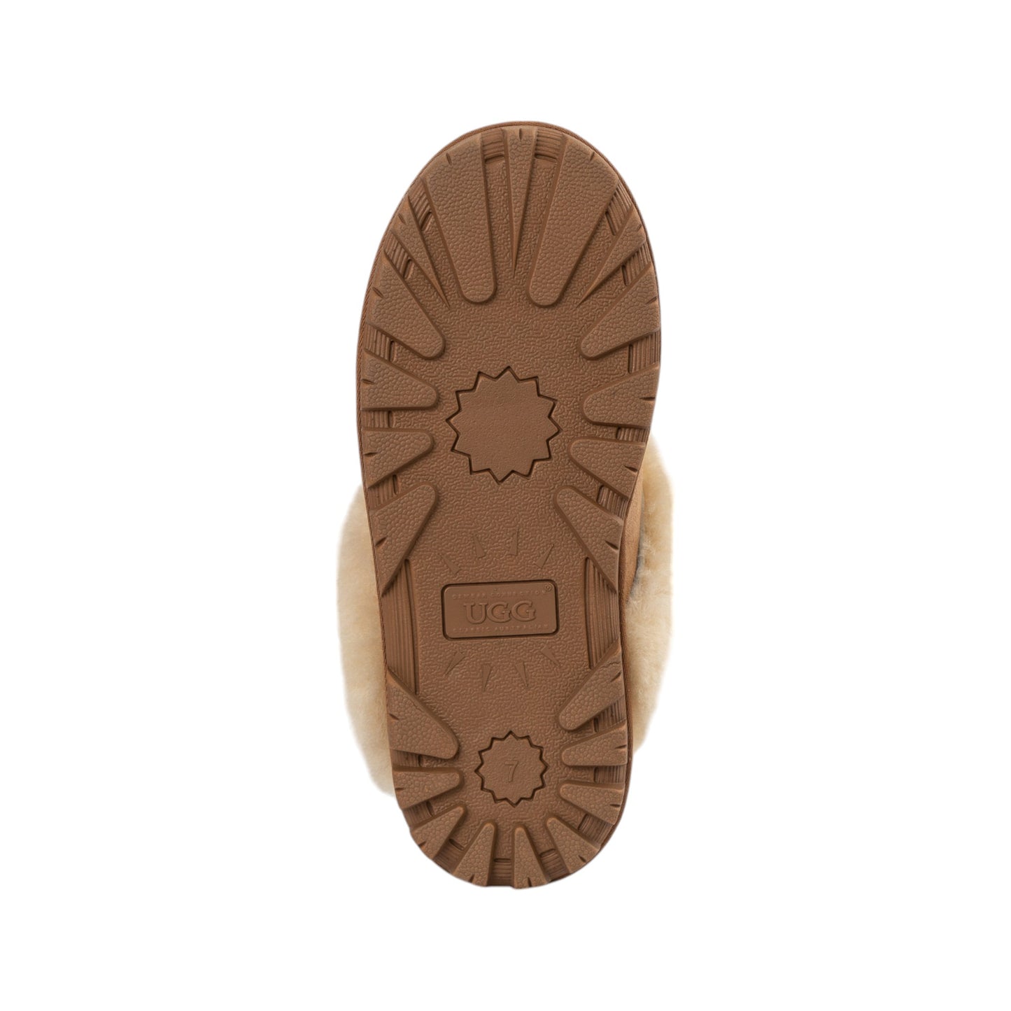 OZWEAR UGG COQUETTE SLIPPER WITH ELASTIC BACKSTRAP OB114EB