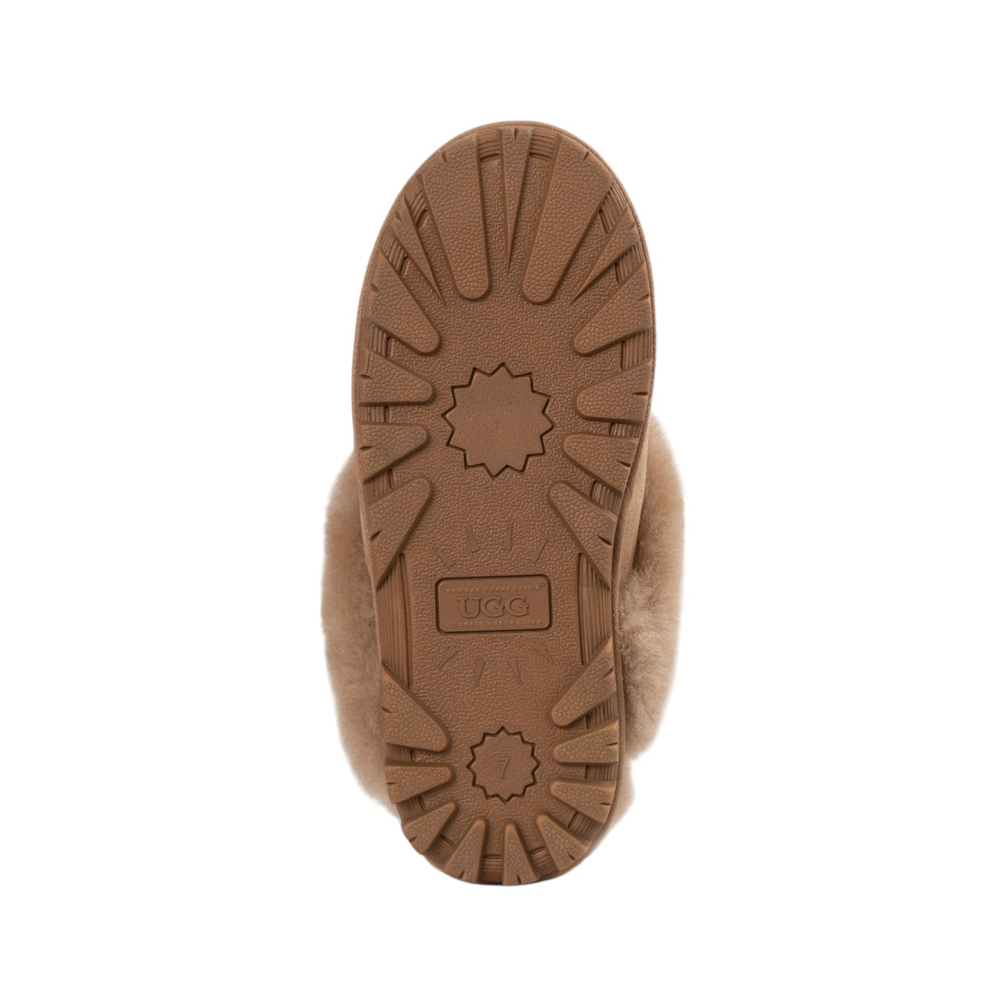 OZWEAR UGG COQUETTE SLIPPER WITH ELASTIC BACKSTRAP OB114EB