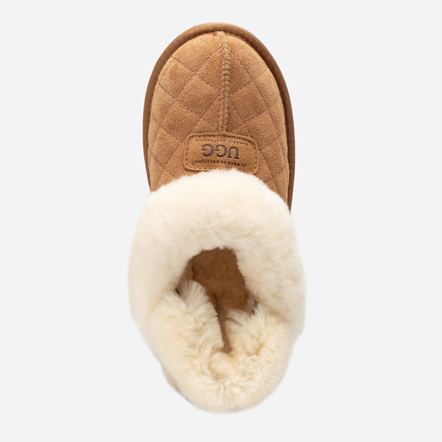 OZWEAR OB114MD Coquette Matelassé Slipper (Inc Detachable Strap)