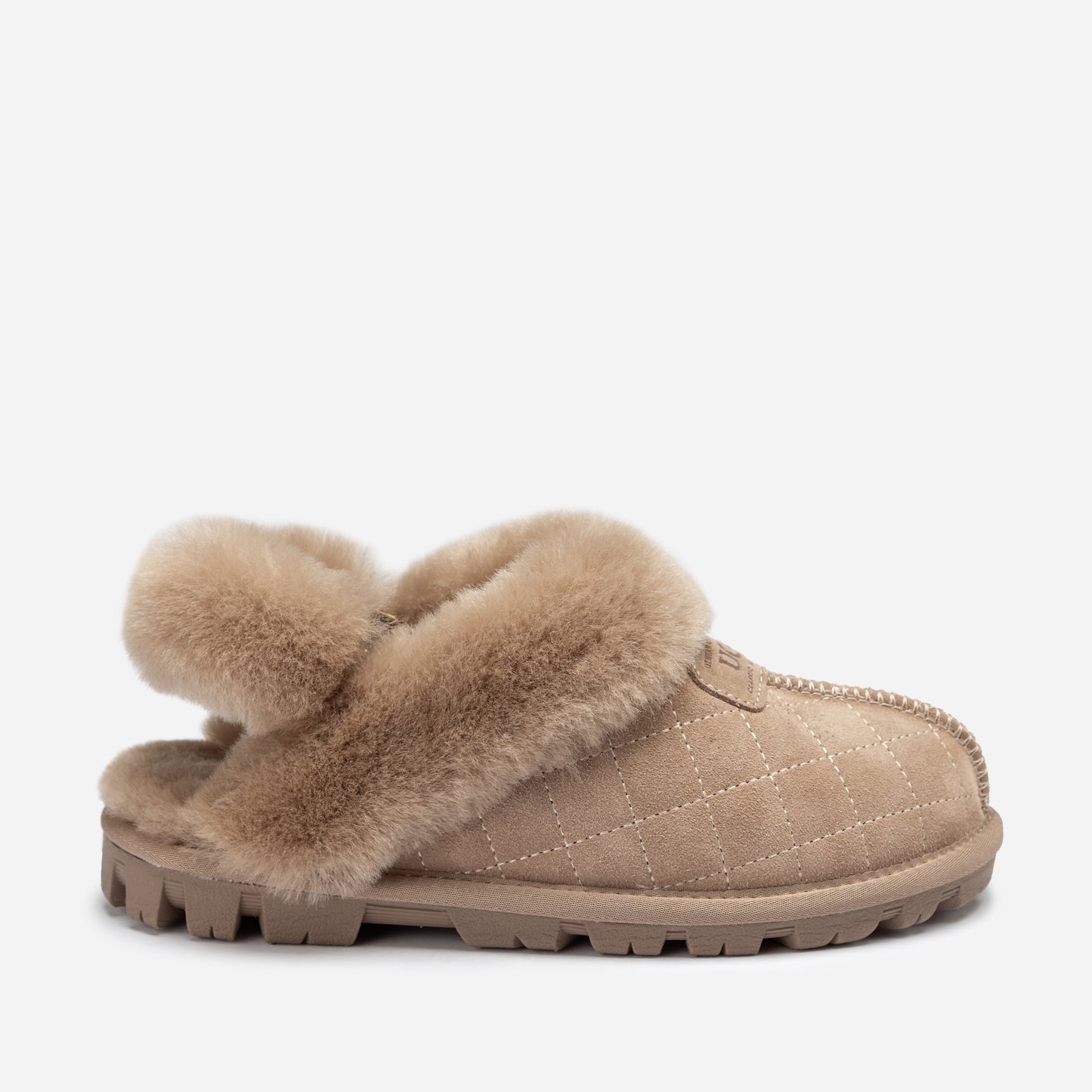 OZWEAR OB114MD Coquette Matelassé Slipper (Inc Detachable Strap)