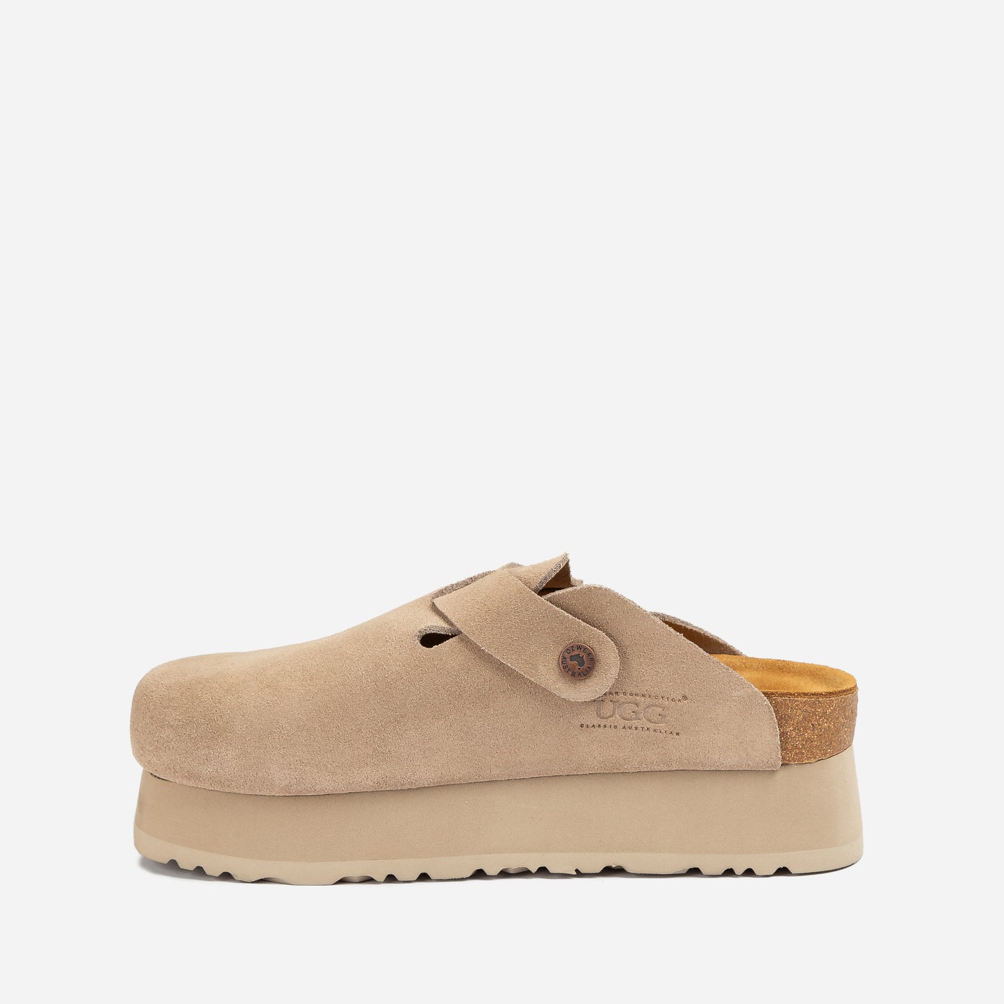 OZWEAR UGG Aussie Platform Soft Footbed Slipper