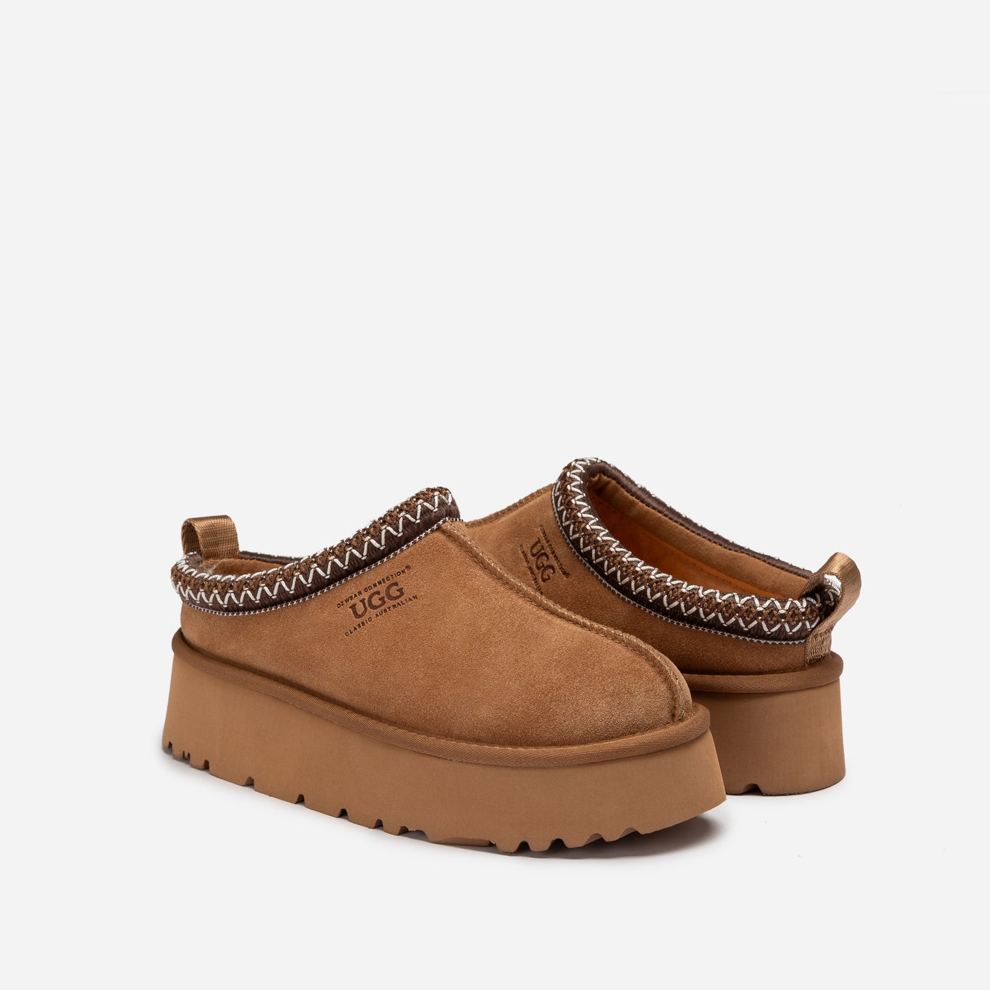 OZWEAR OB781P Sydney Spring Platform Slipper