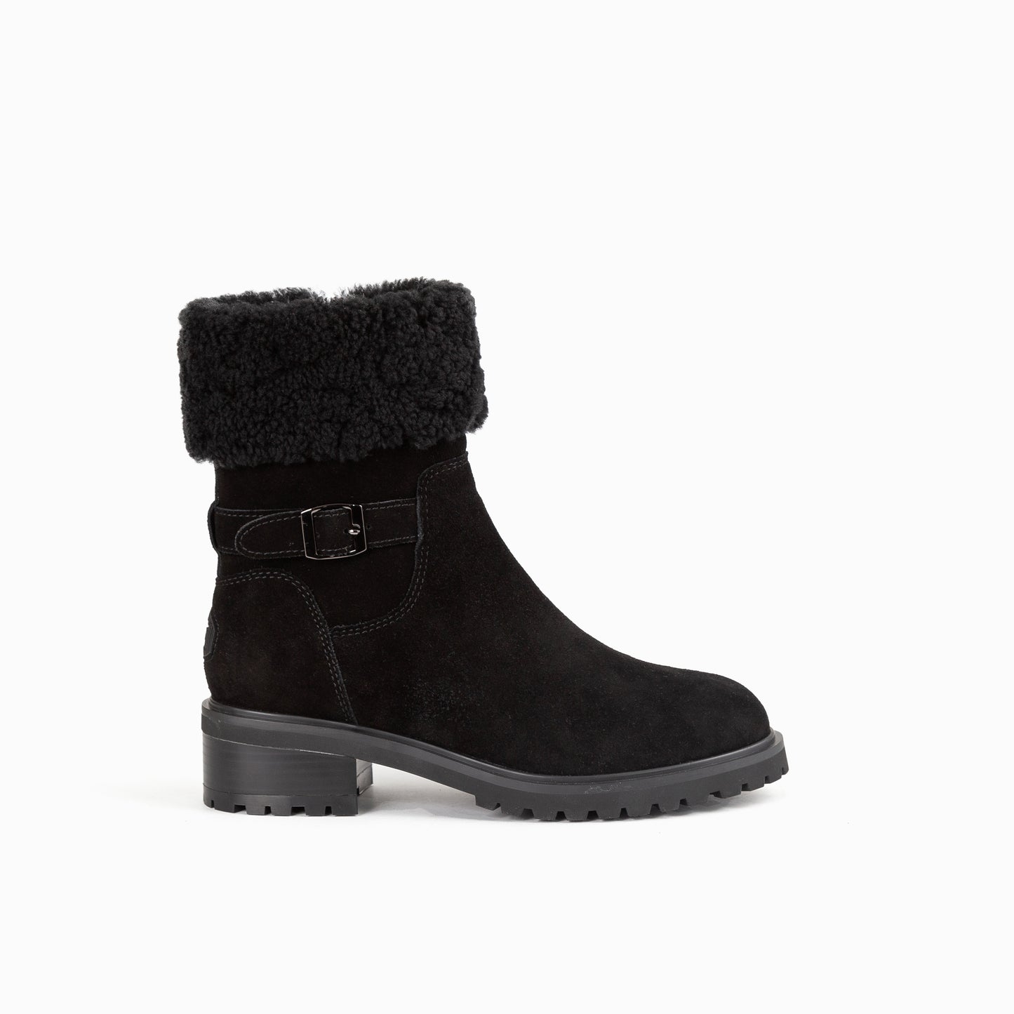 OZWEAR OB752 Violet Ankle Zip Boots