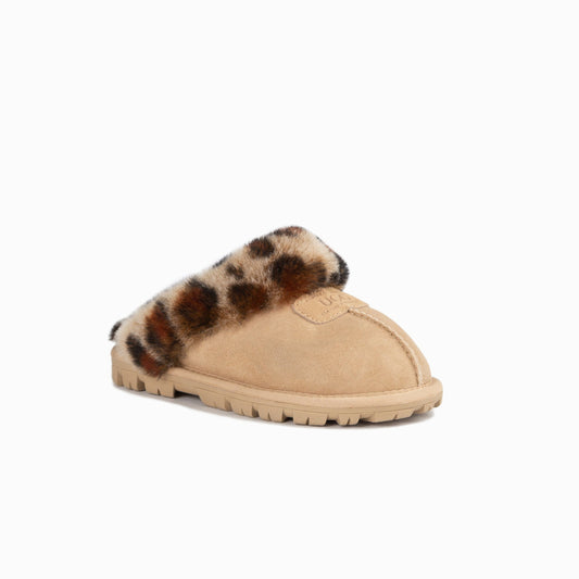 OZWEAR UGG Coquette Slippers (Leopard Print)