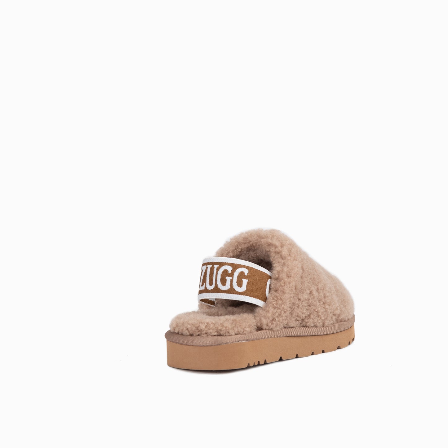 OZWEAR UGG Kids Riana Fluff Slide (Elastic Backstrap)