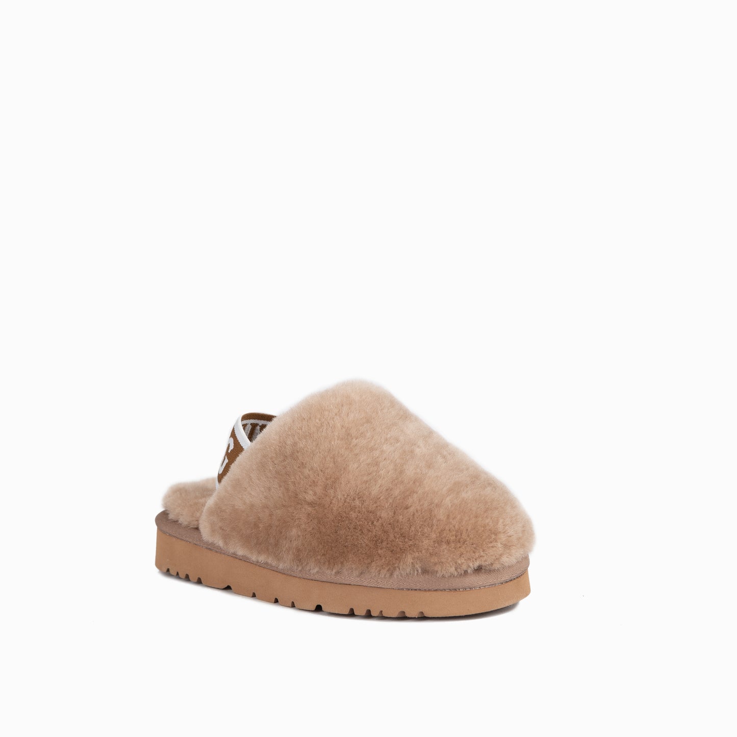OZWEAR UGG Kids Riana Fluff Slide (Elastic Backstrap)