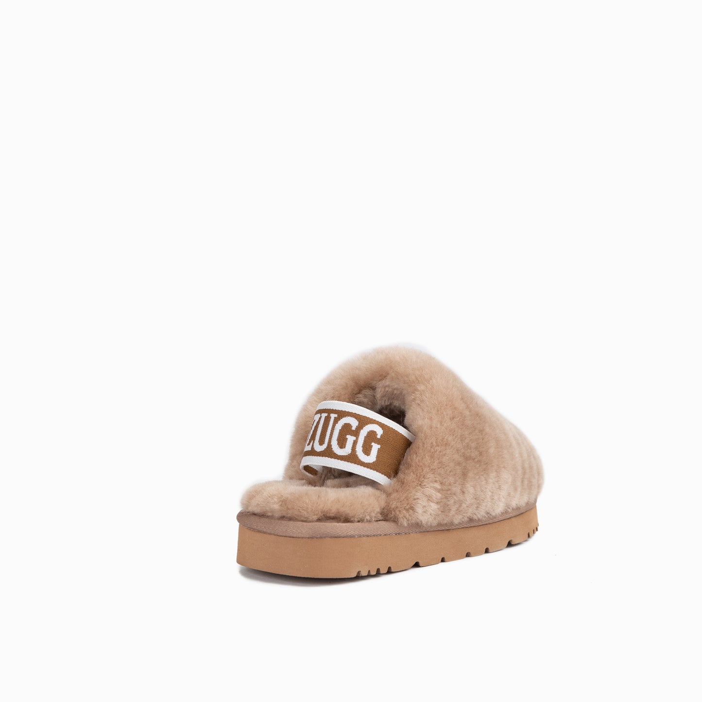 OZWEAR UGG Kids Riana Fluff Slide (Elastic Backstrap)