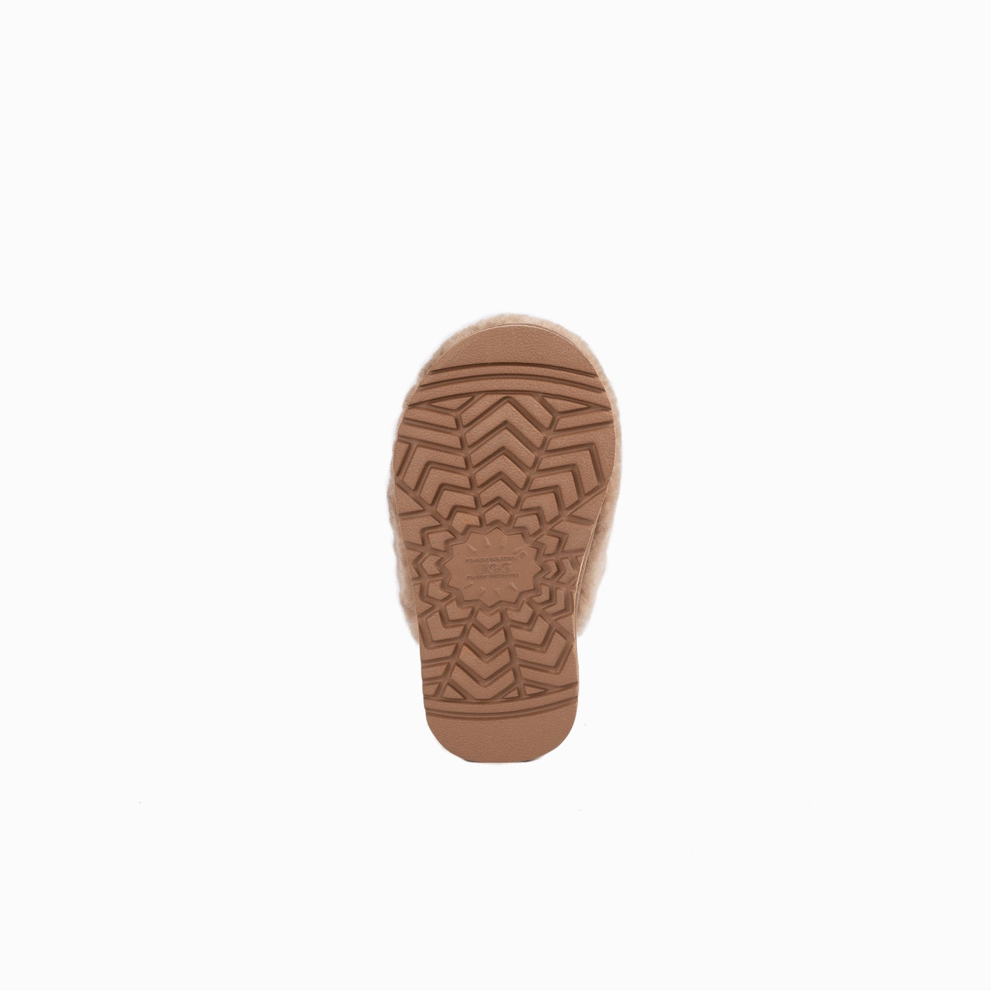 OZWEAR UGG Kids Riana Fluff Slide (Elastic Backstrap)