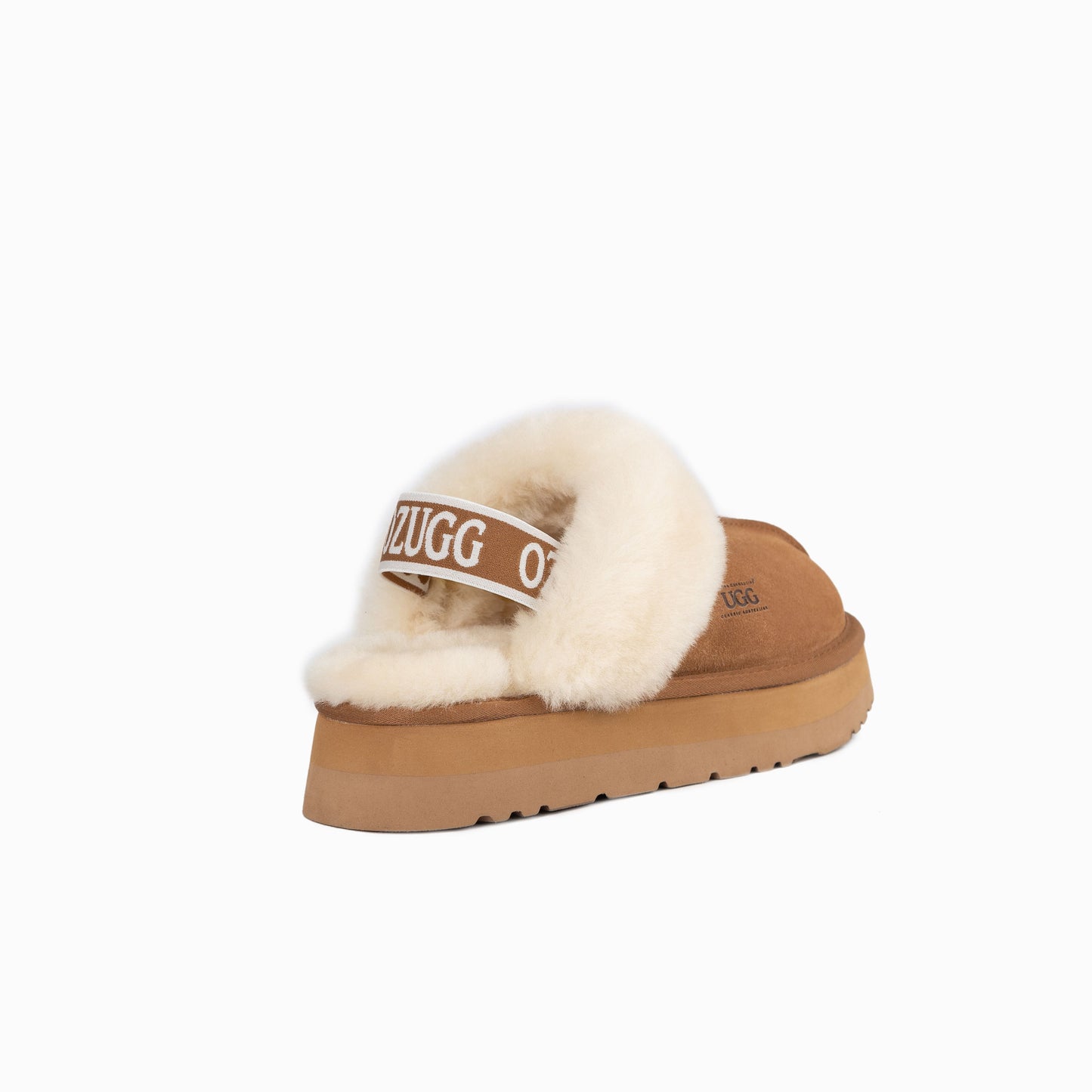 OZWEAR UGG Platform Slipper (Elastic Backstrap)