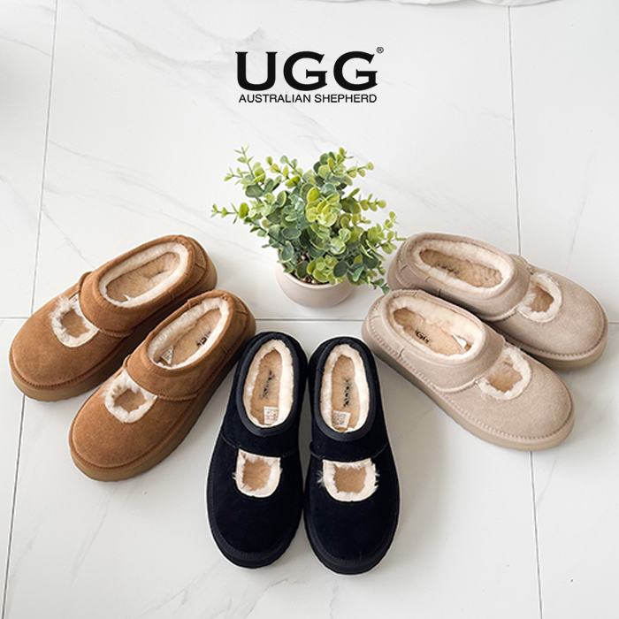 EVERUGG AS2104 Carmella Platform Mary Jane (4.5cm)