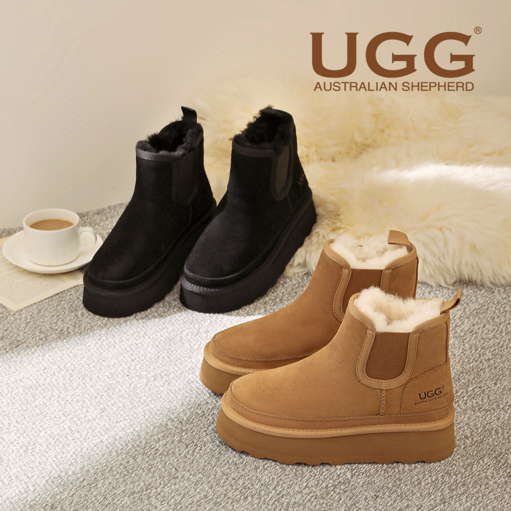 EVERUGG AS3047 Chelsie Platform Boots