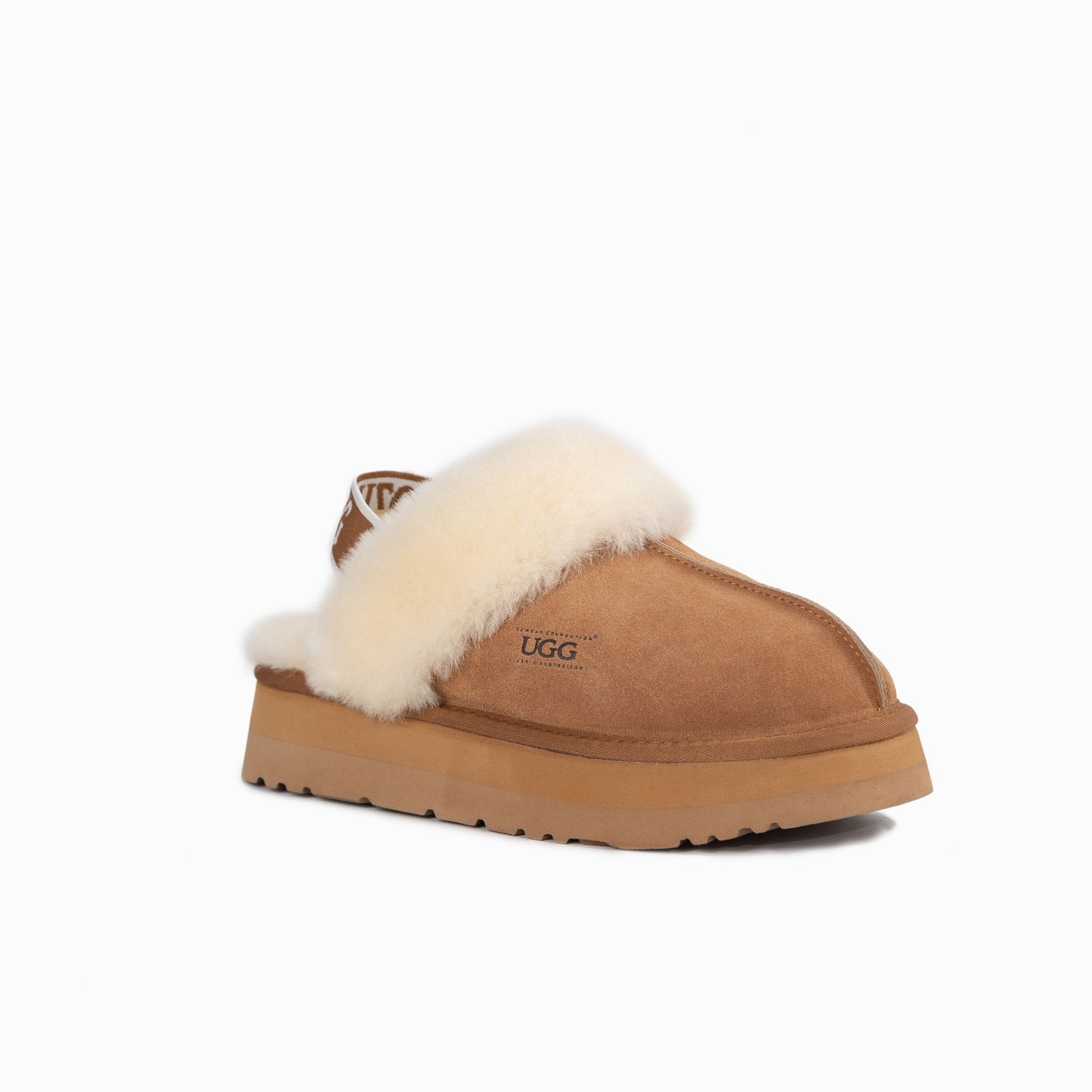 OZWEAR UGG Platform Slipper (Elastic Backstrap)